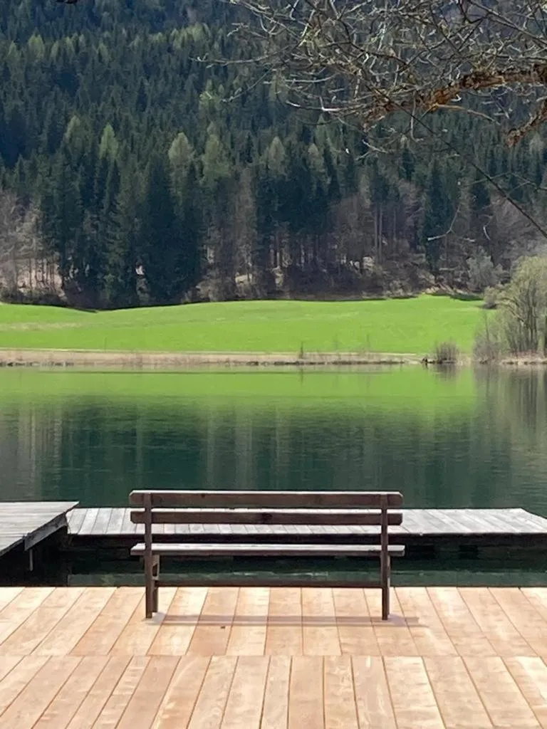 Natural landscape in Kolbitsch am Weissensee ein Seeblick der verzaubert B&B