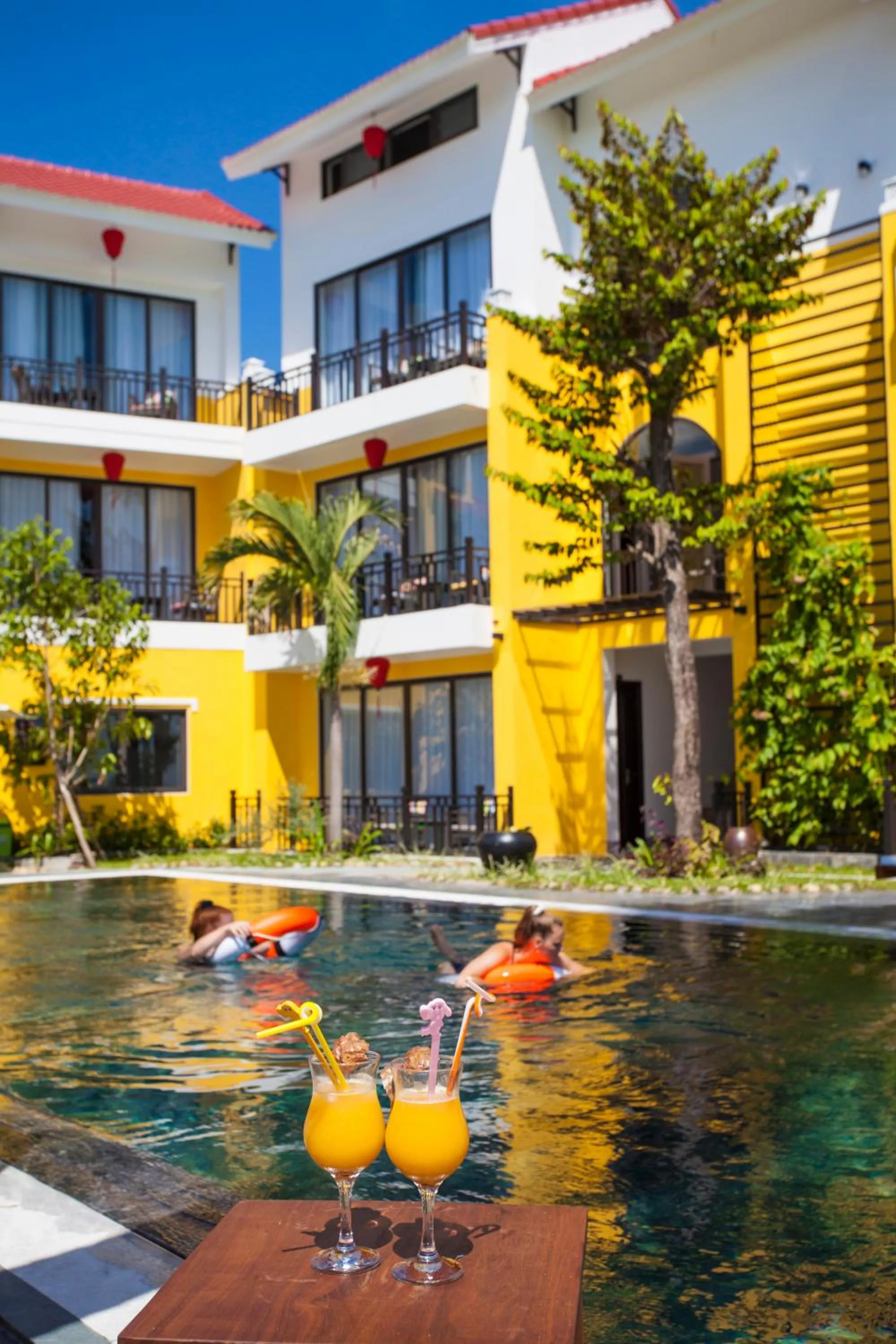 Balcony/Terrace in Hoi An Four Seasons Villa