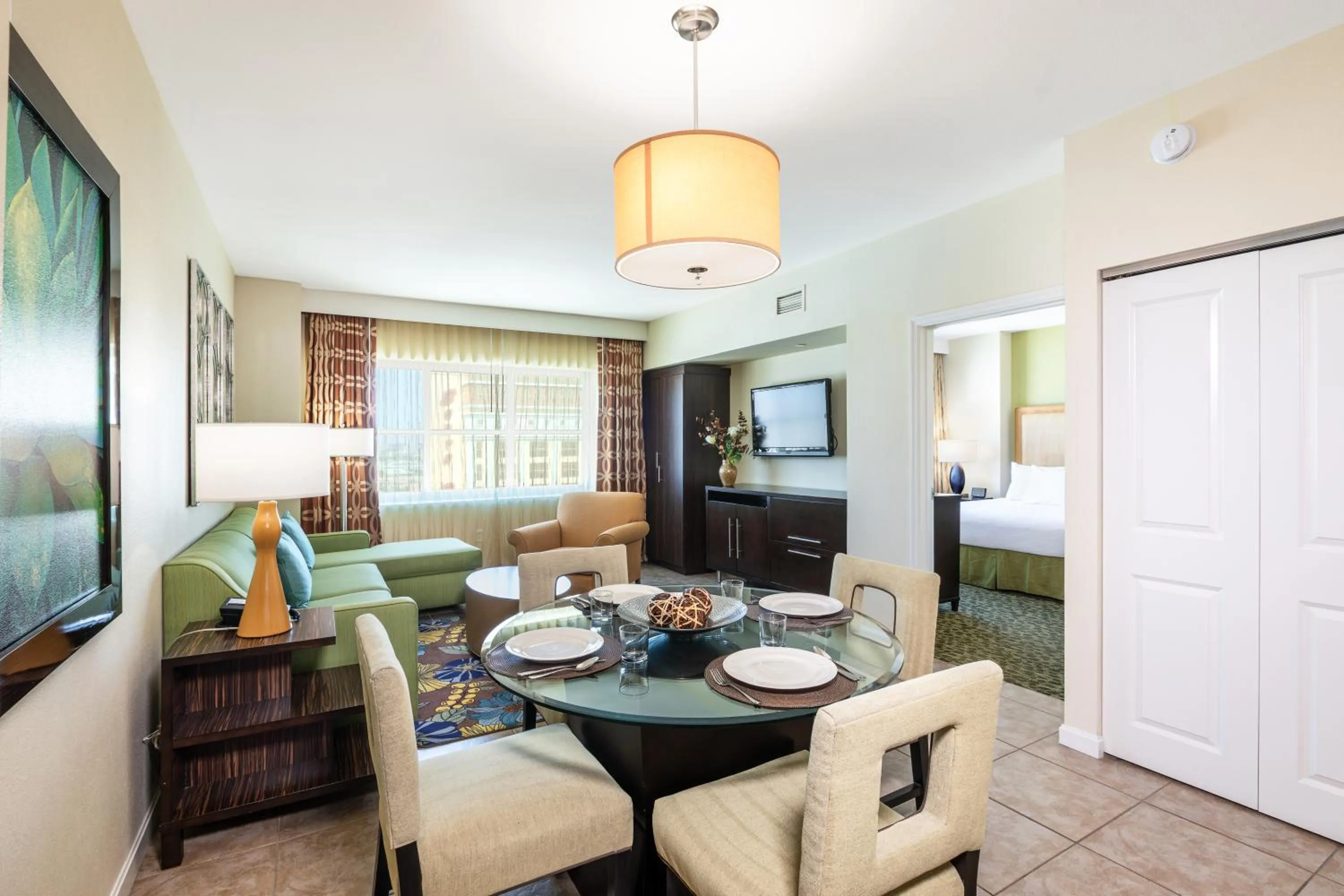 Dining area in The Grandview at Las Vegas