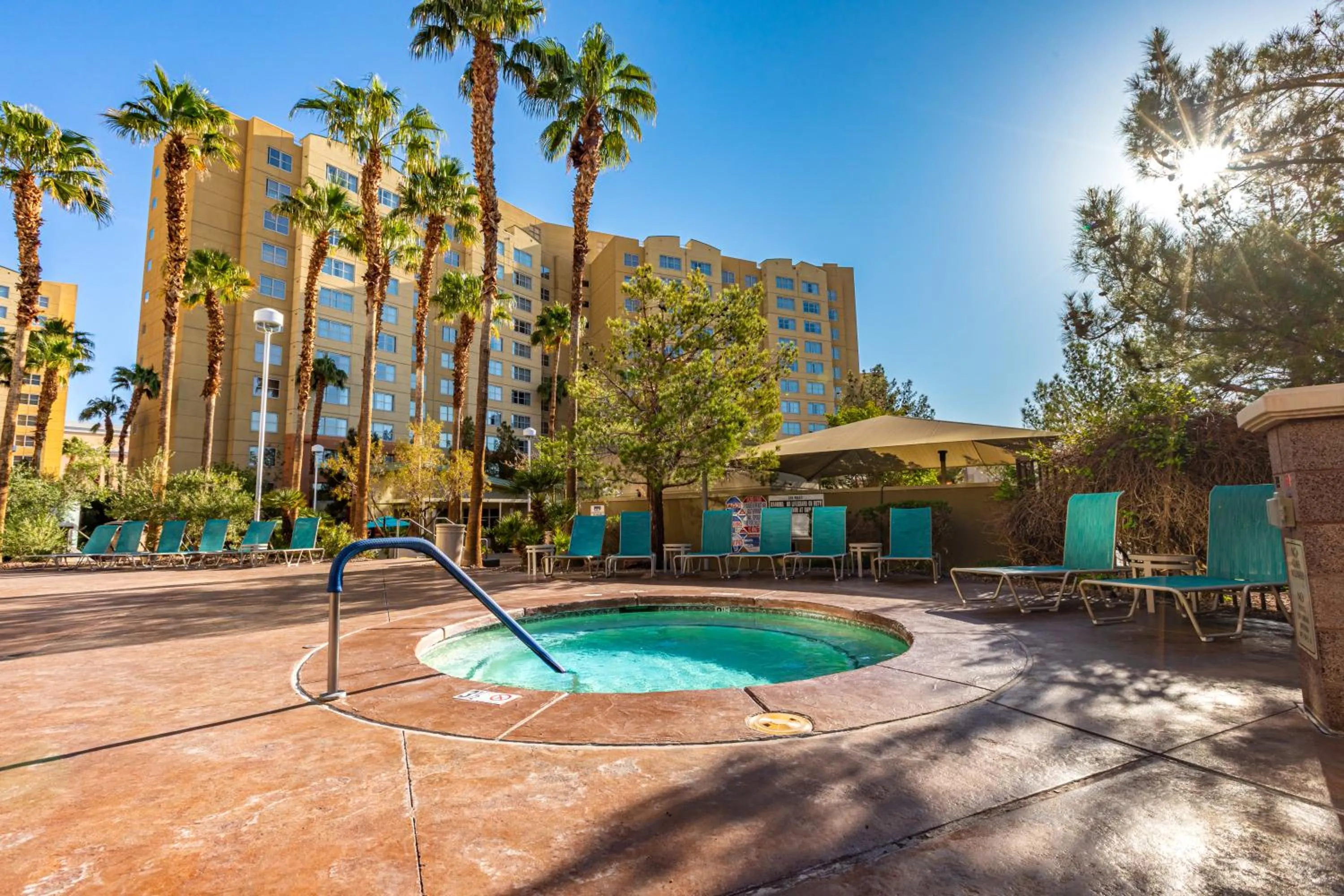 Hot Tub in The Grandview at Las Vegas