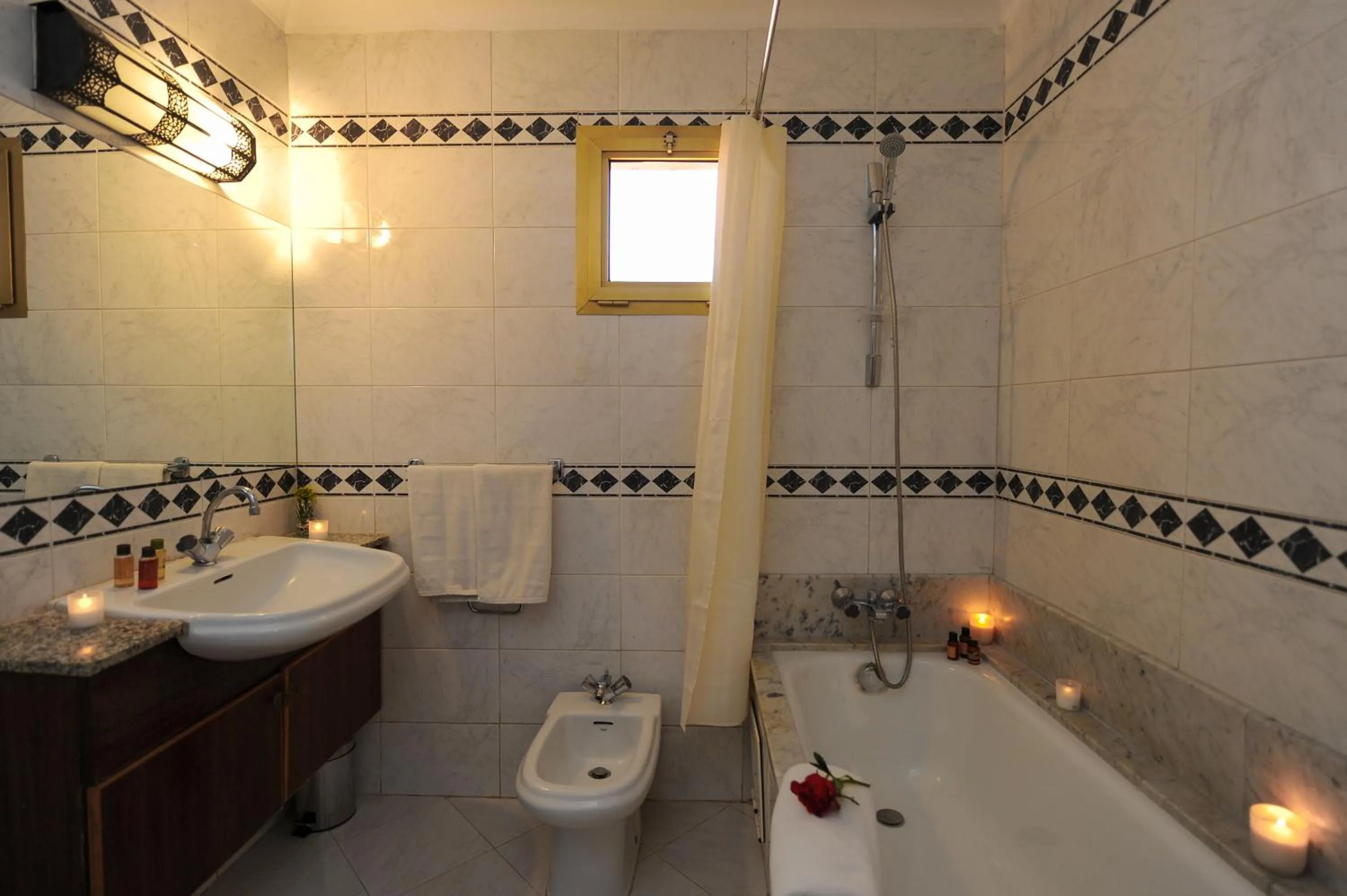 Bathroom in Appart-Hotel Amina Resort & Spa