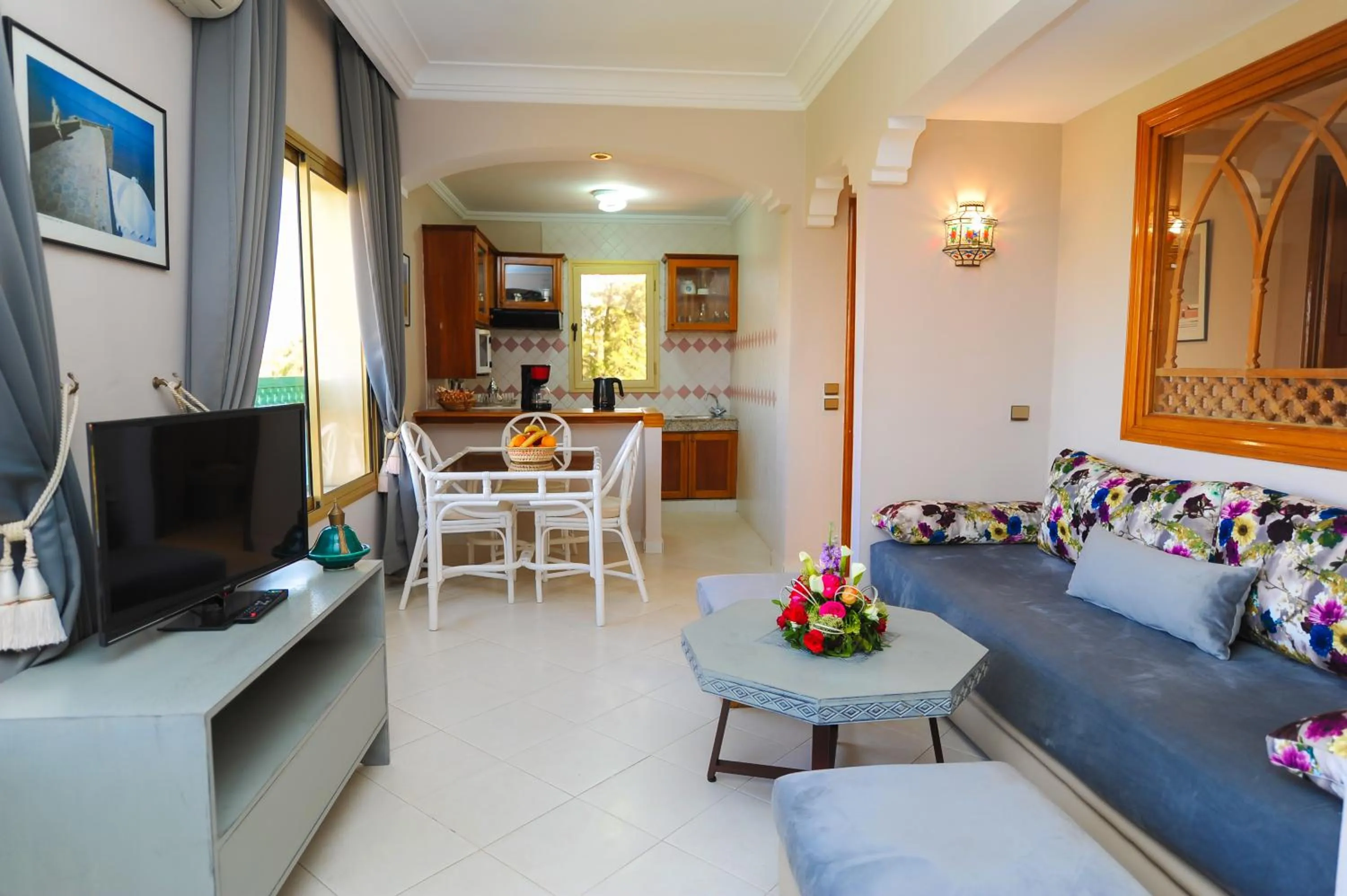 Coffee/tea facilities in Appart-Hotel Amina Resort & Spa