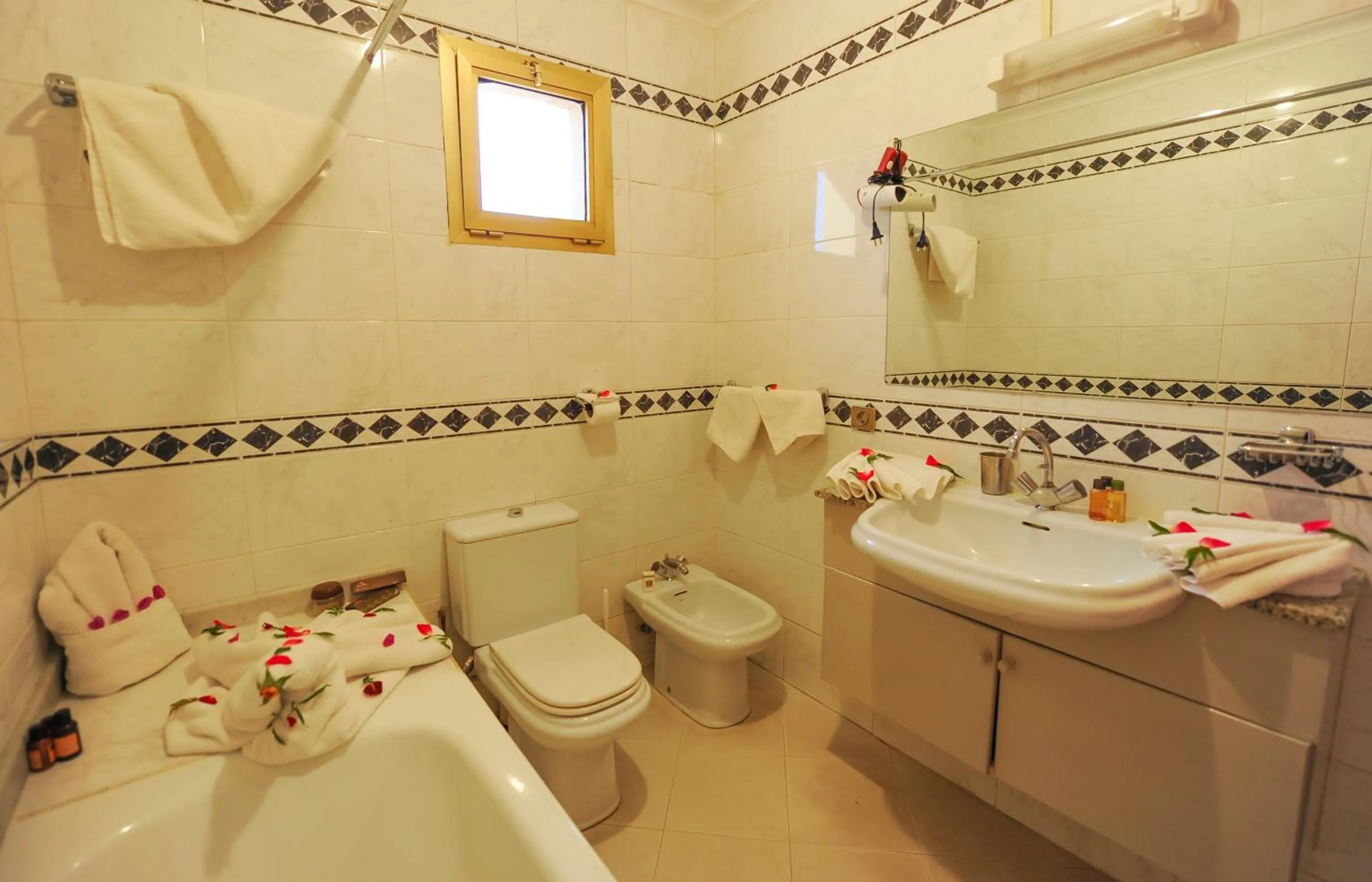 Bathroom in Appart-Hotel Amina Resort & Spa