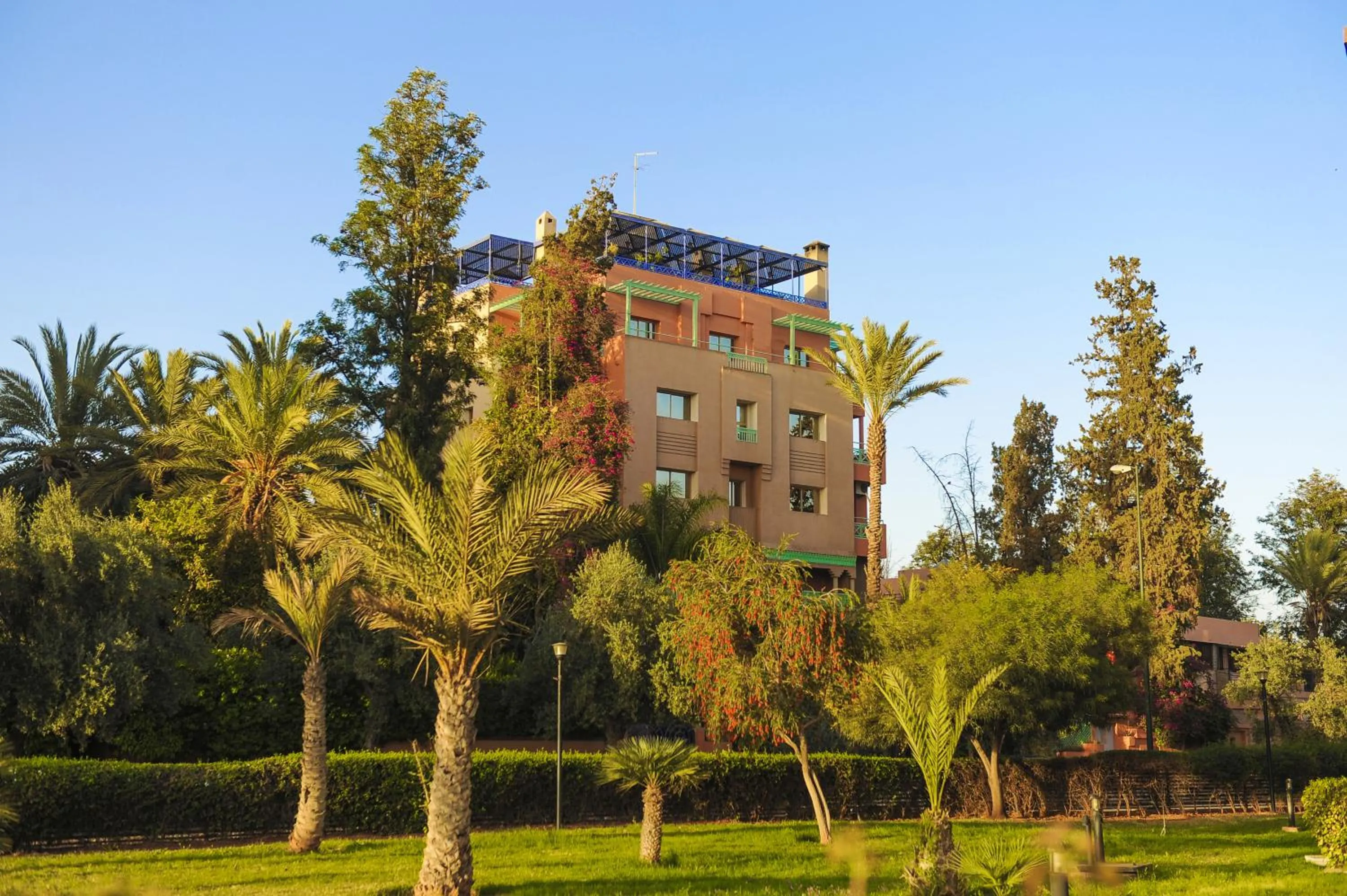Property building in Appart-Hotel Amina Resort & Spa