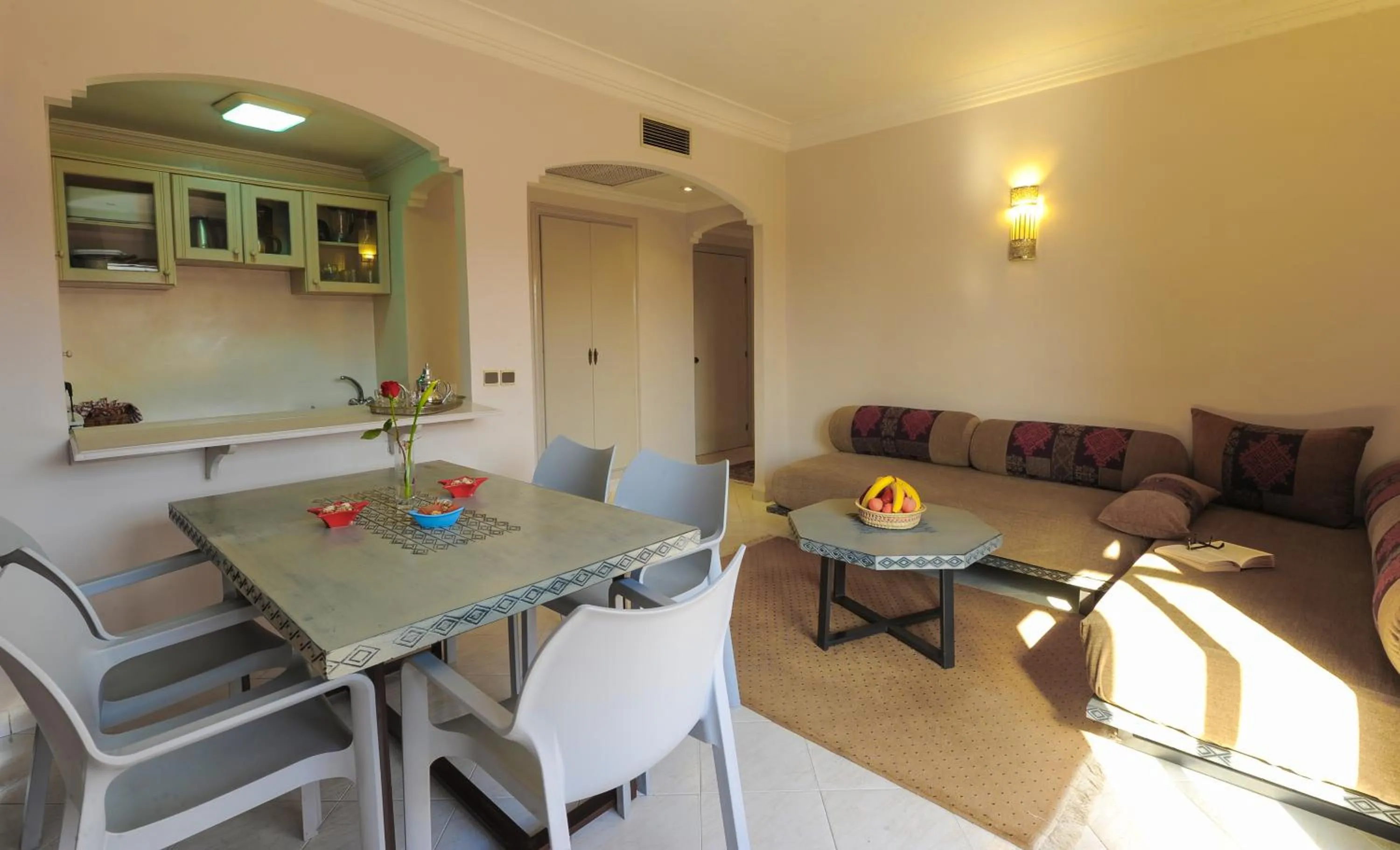 Living room in Appart-Hotel Amina Resort & Spa