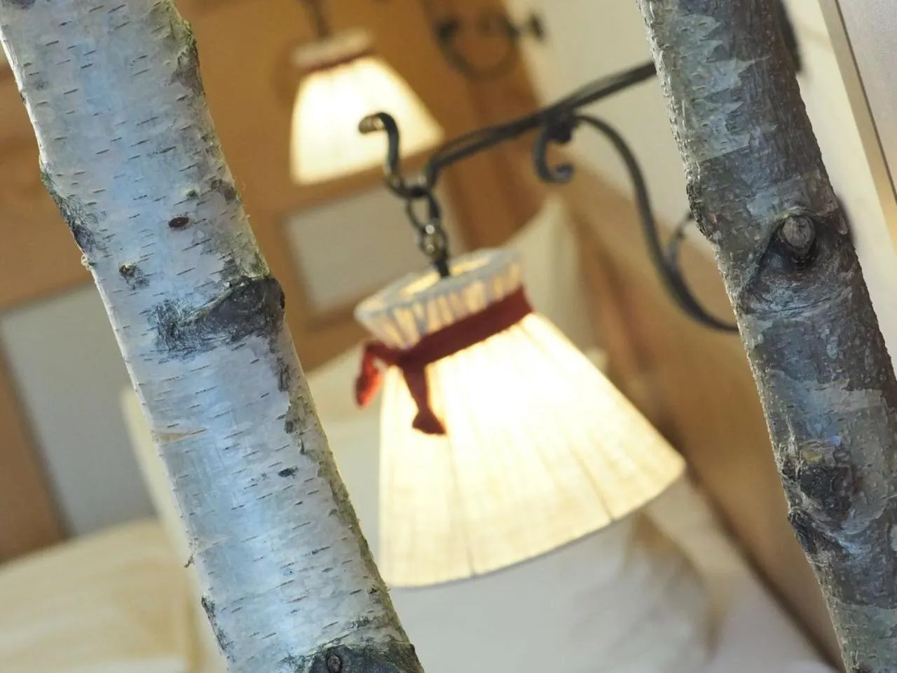 Decorative detail, Bed in Berghoteltirol