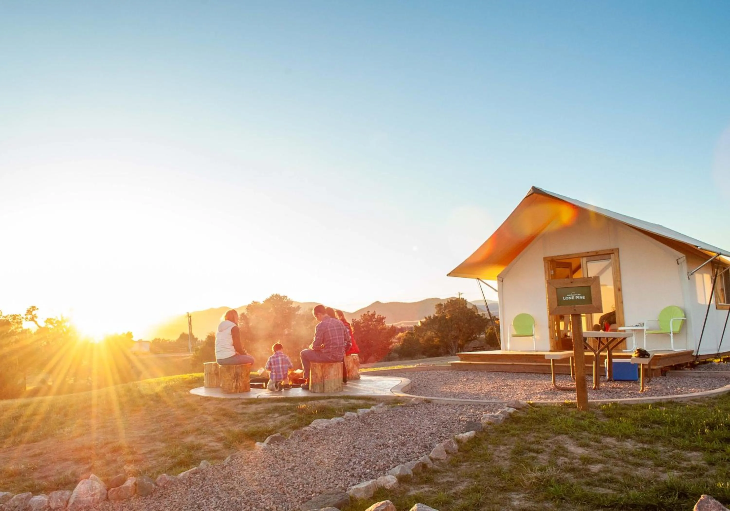 Property building in Royal Gorge Cabins