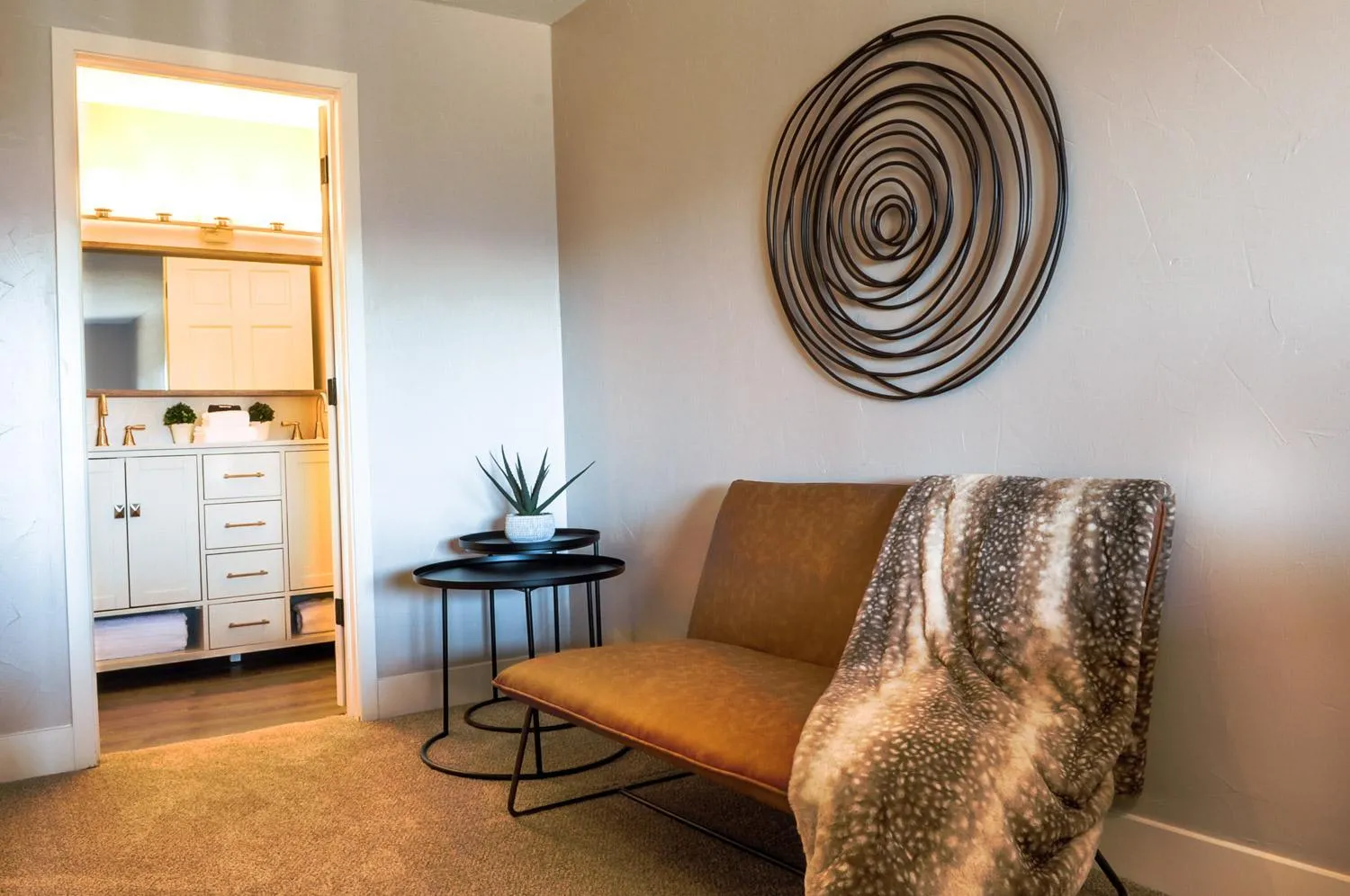 Decorative detail in Royal Gorge Cabins