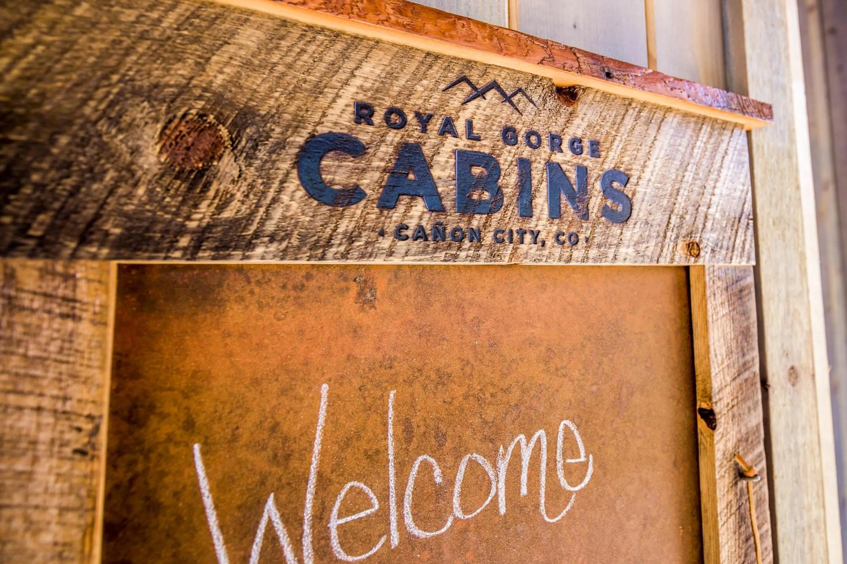 Property logo or sign in Royal Gorge Cabins