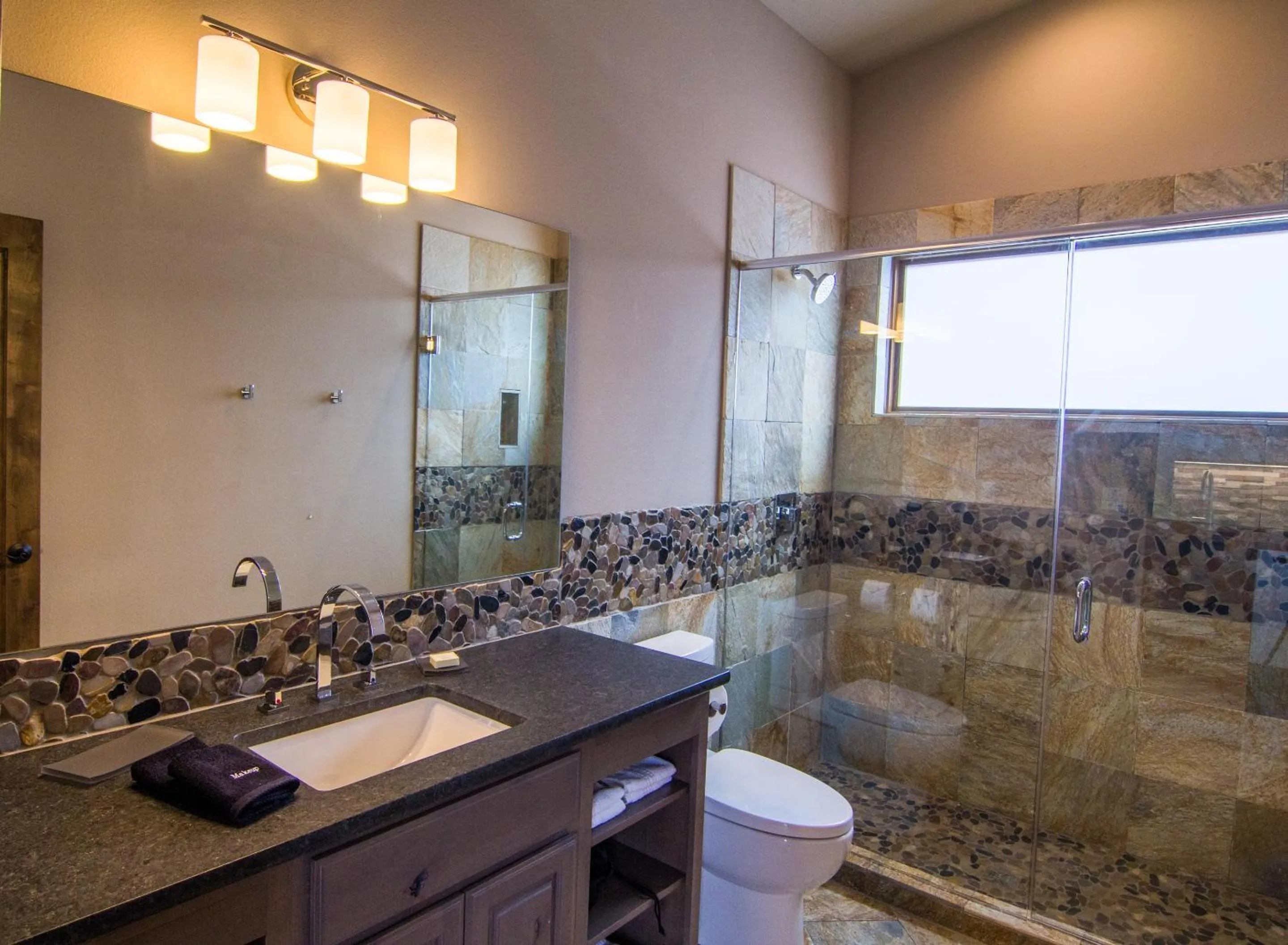 Shower in Royal Gorge Cabins