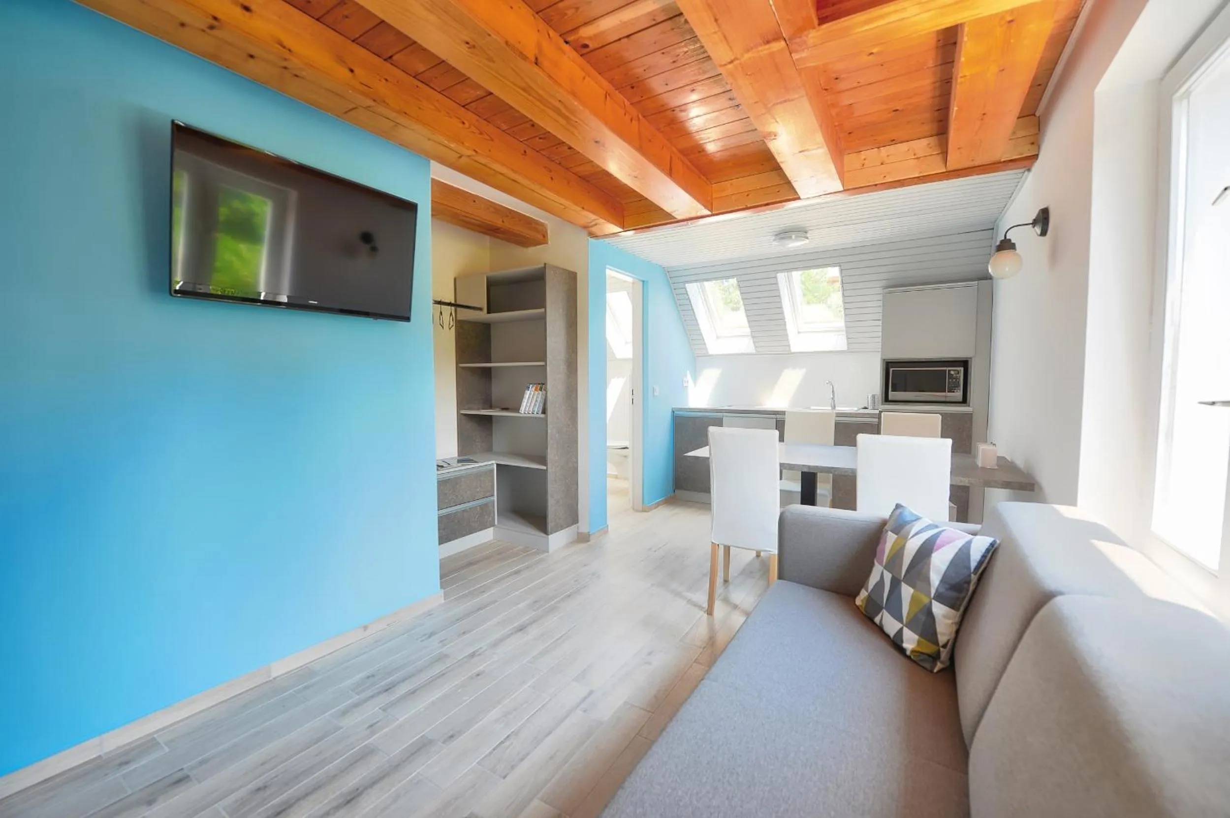 Kitchen or kitchenette in Villa Oliver 3 Siófok