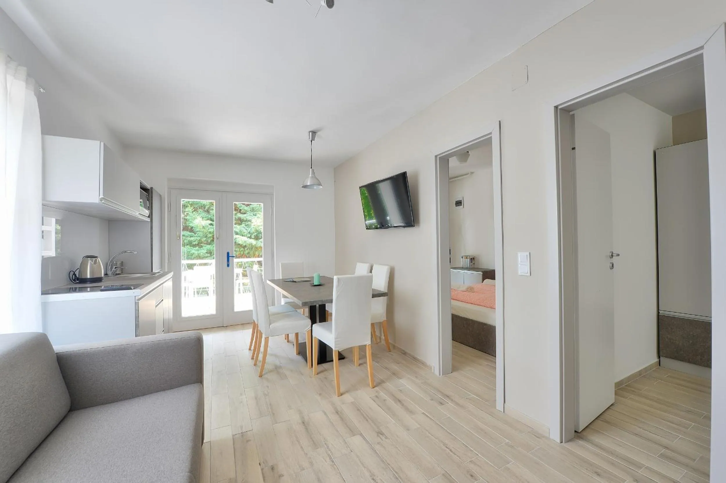 Kitchen or kitchenette in Villa Oliver 3 Siófok