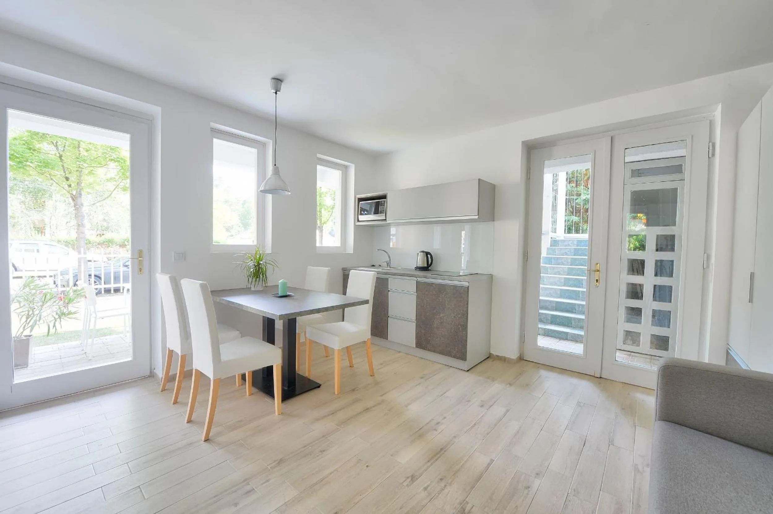 Kitchen or kitchenette in Villa Oliver 3 Siófok