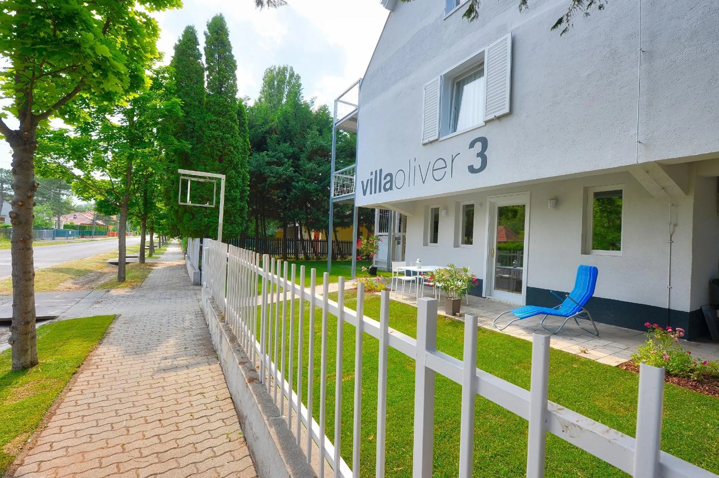 Facade/entrance in Villa Oliver 3 Siófok