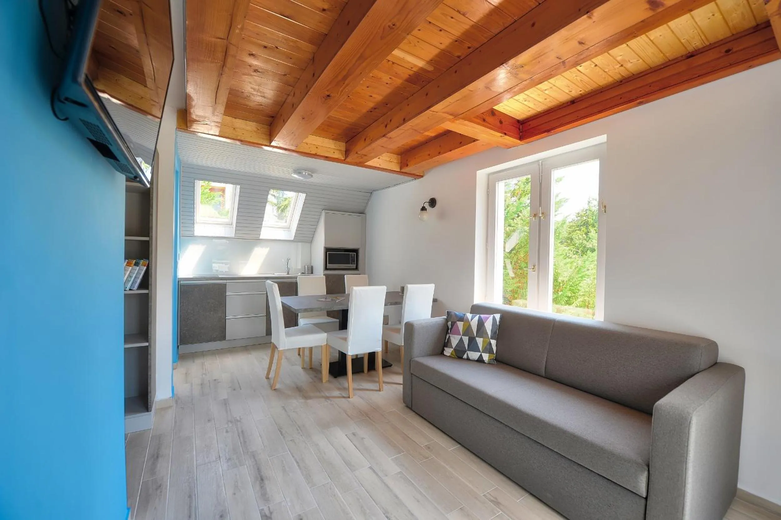 Kitchen or kitchenette in Villa Oliver 3 Siófok