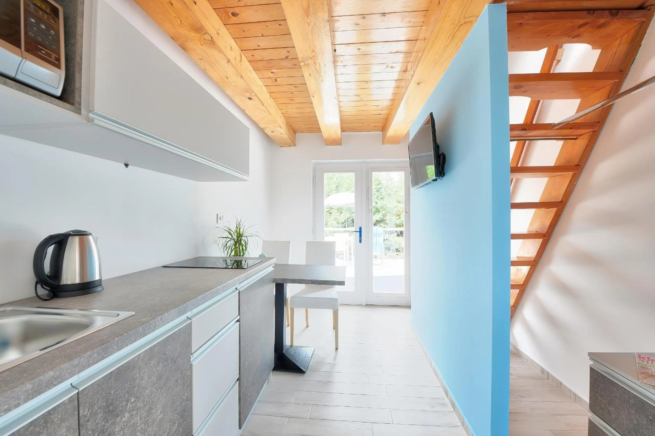 Kitchen or kitchenette in Villa Oliver 3 Siófok