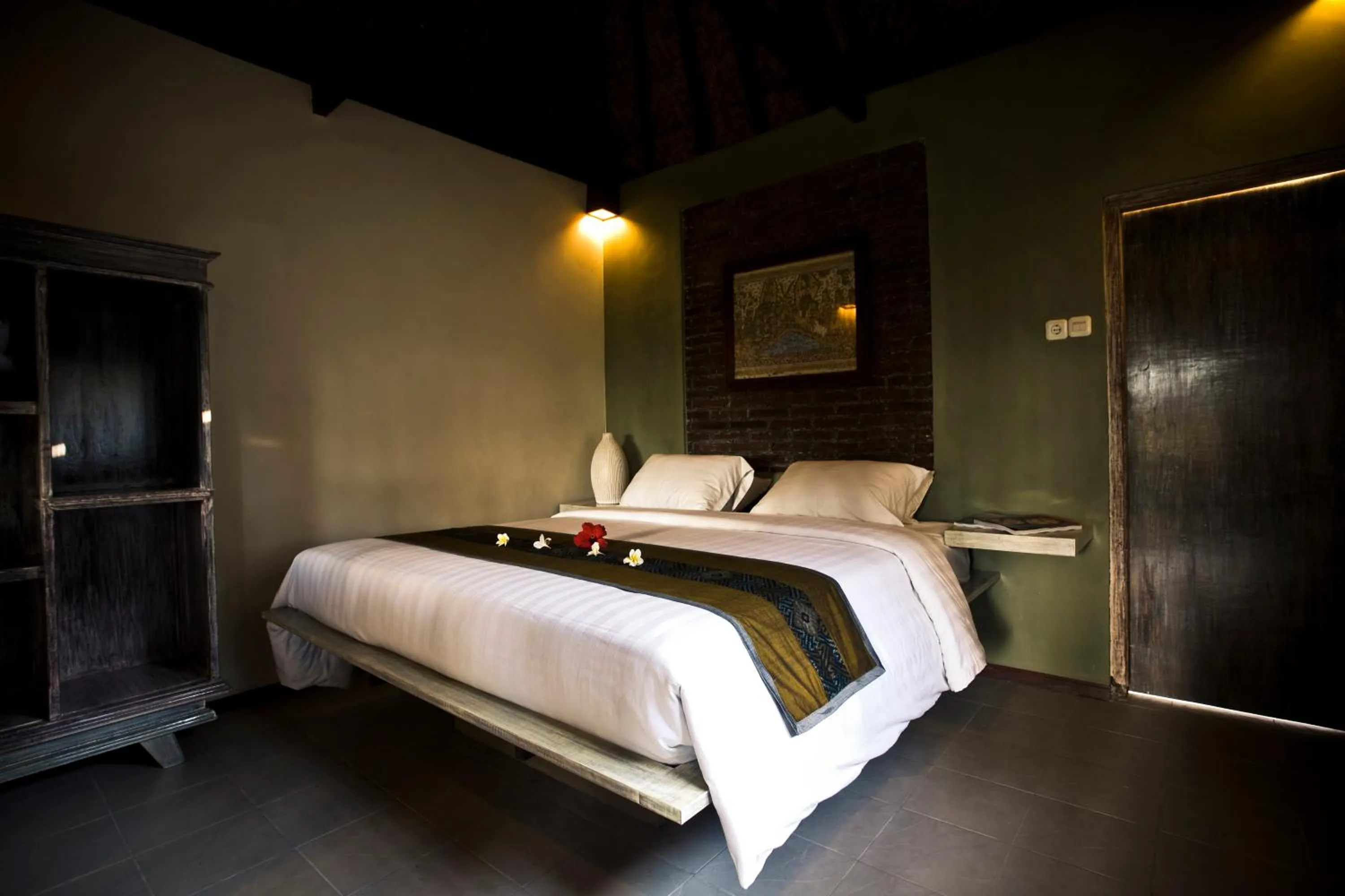 Bedroom, Bed in D'Tunjung Resort & Spa