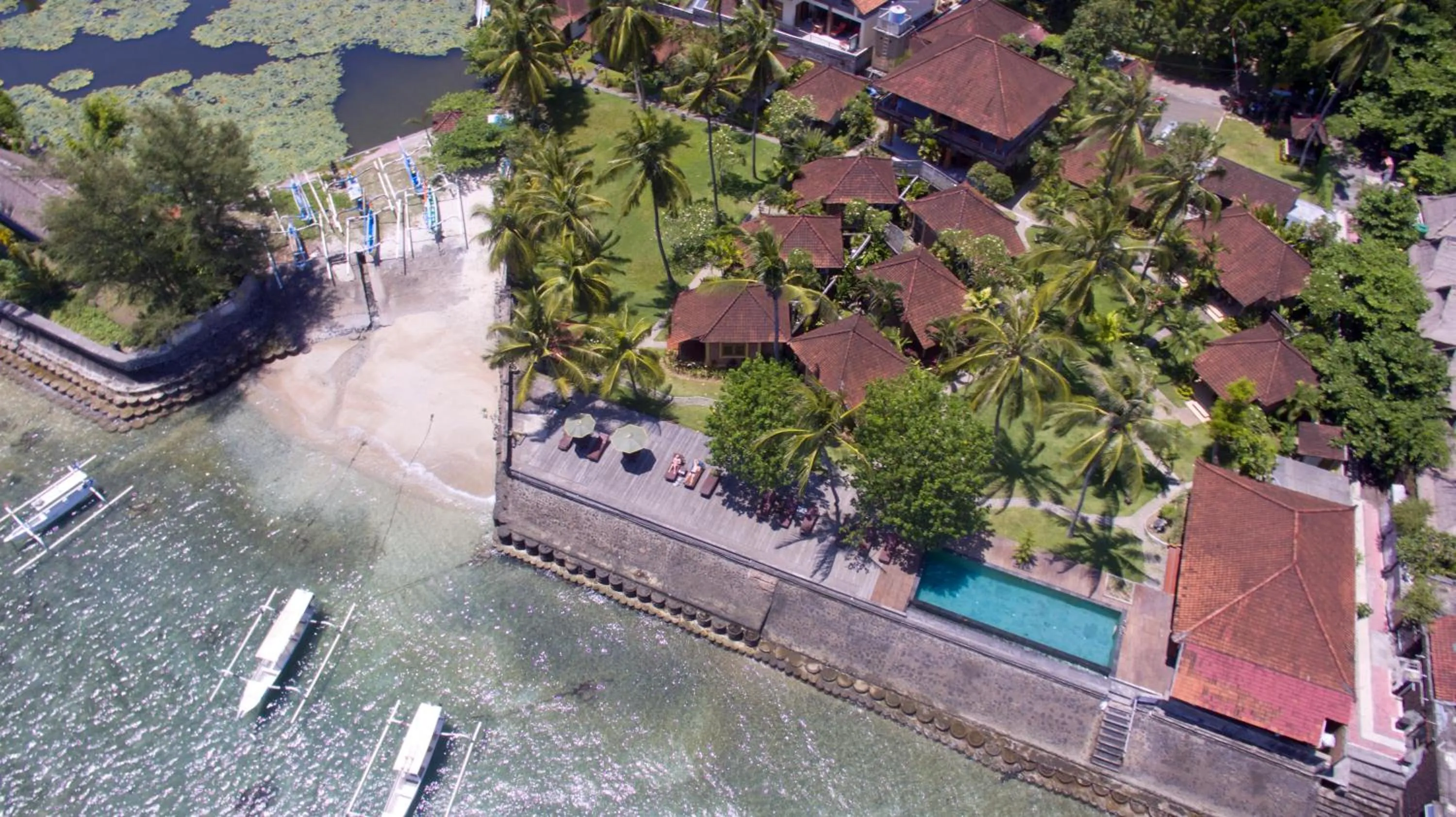 Beach in D'Tunjung Resort & Spa