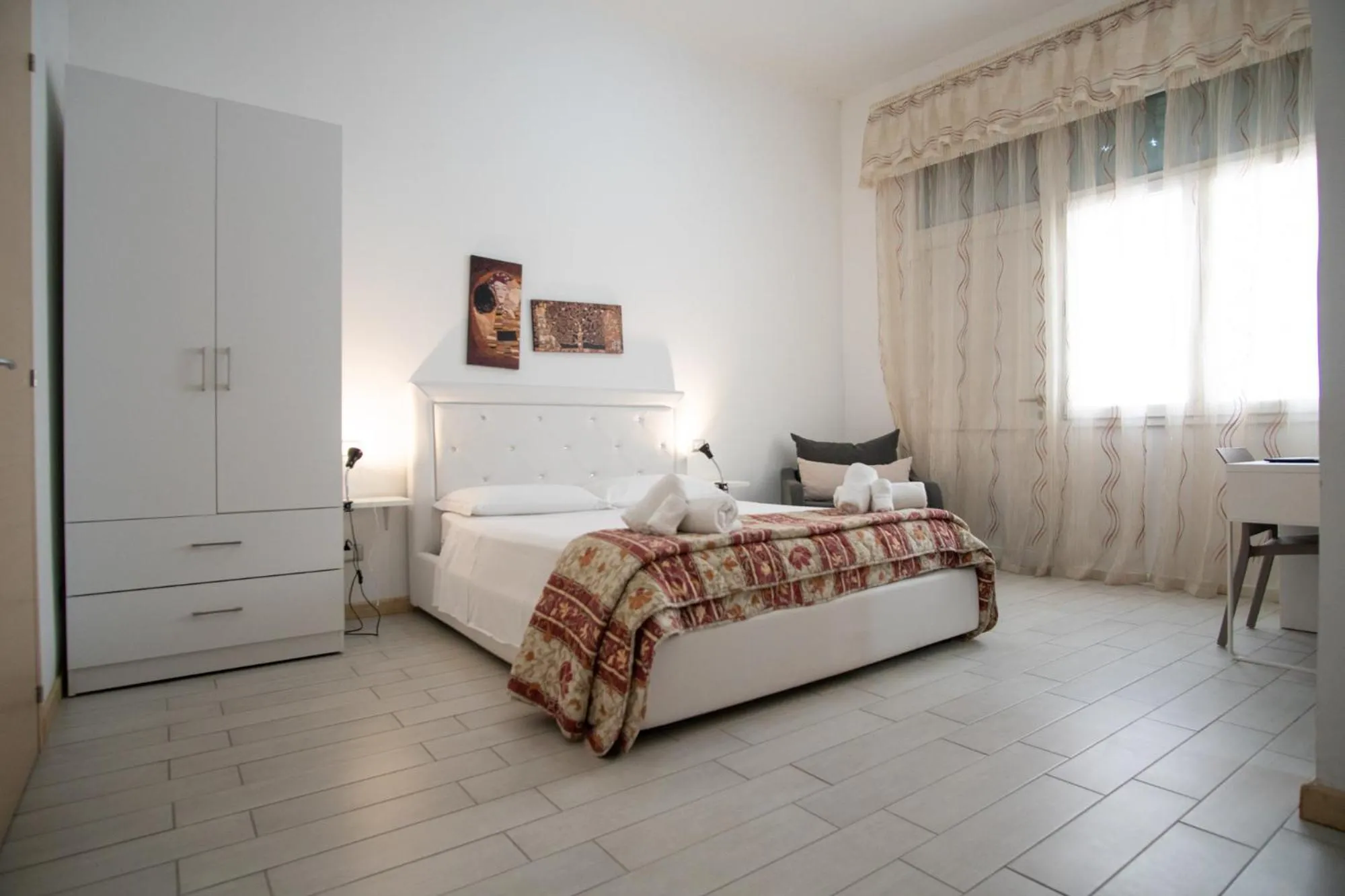 Bed in B&B ARCHIMEDE