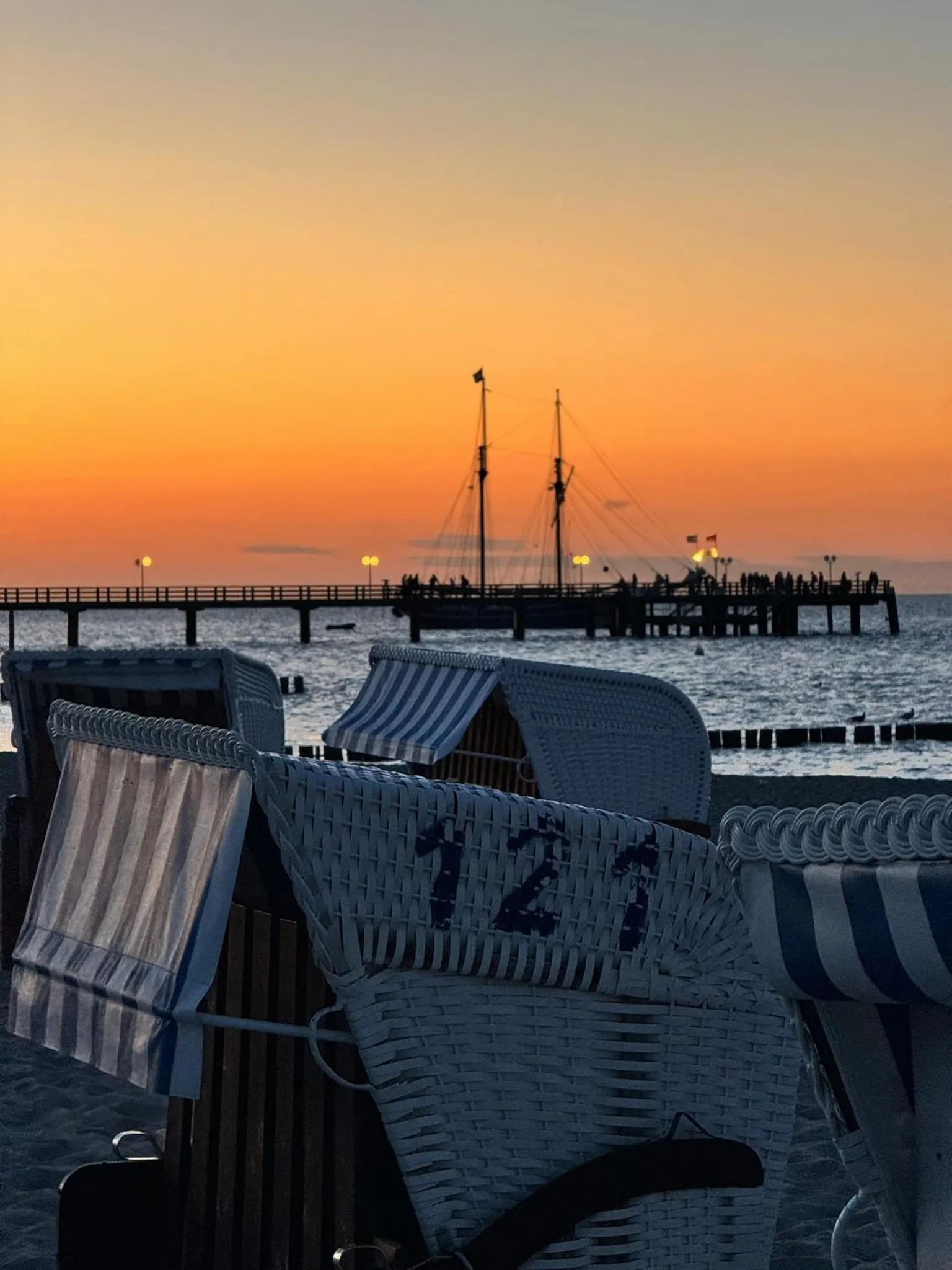 Sunset in Morada Strandhotel Ostseebad Kühlungsborn