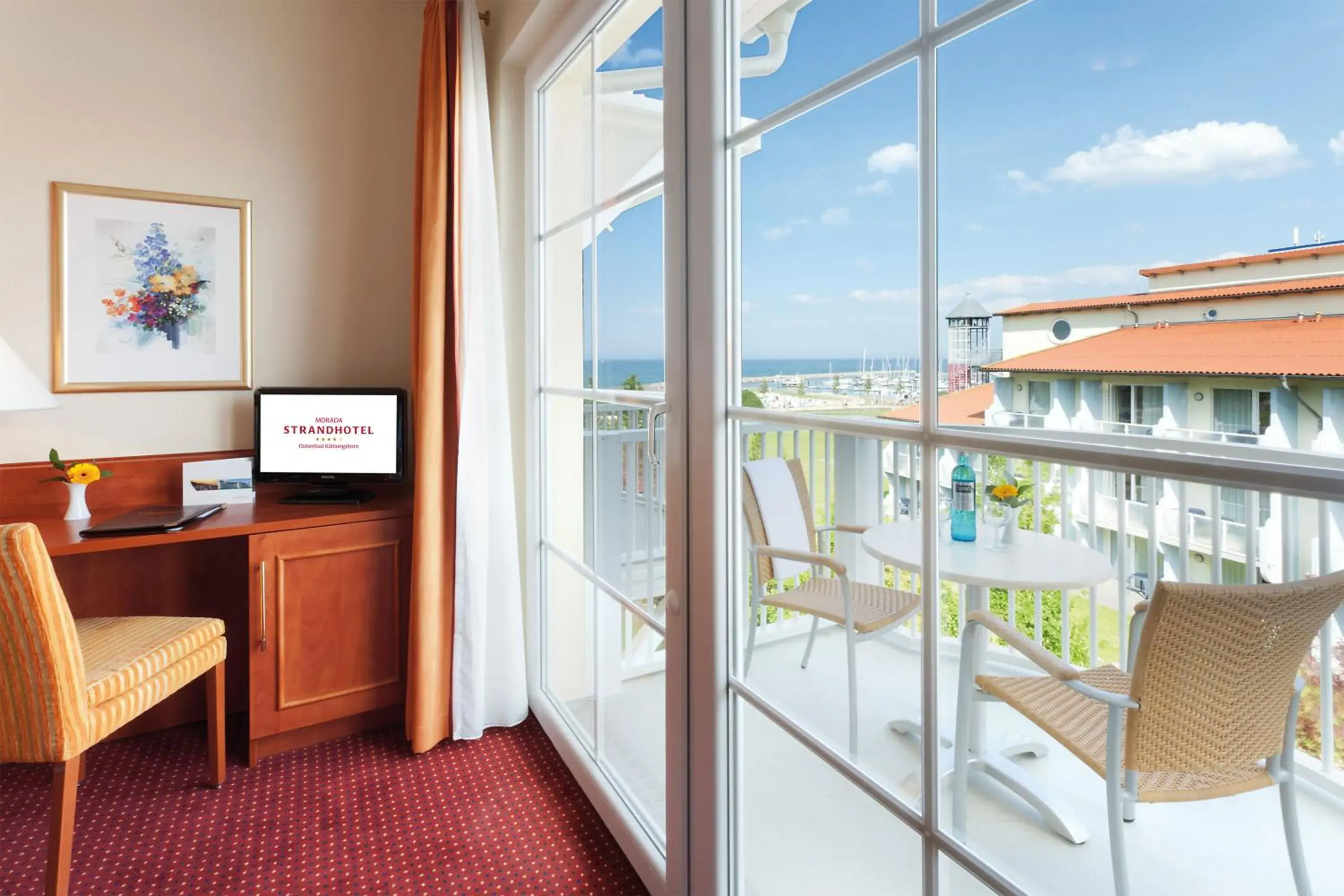 Double Room with Side Sea View in Morada Strandhotel Ostseebad Kühlungsborn Double Room with Side Sea View in Morada Strandhotel Ostseebad Kühlungsborn