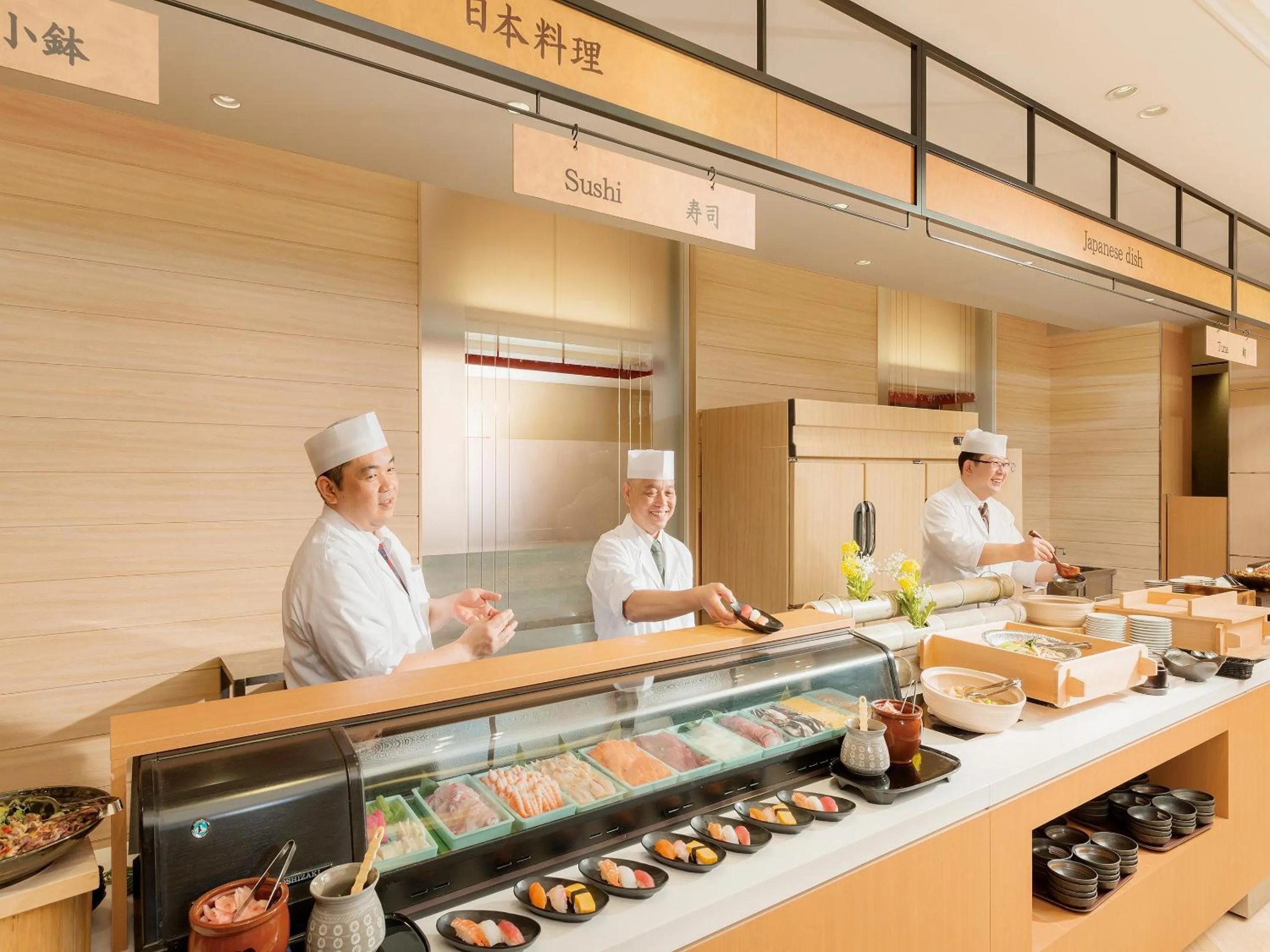 Restaurant/places to eat in Hotel New Hankyu Osaka