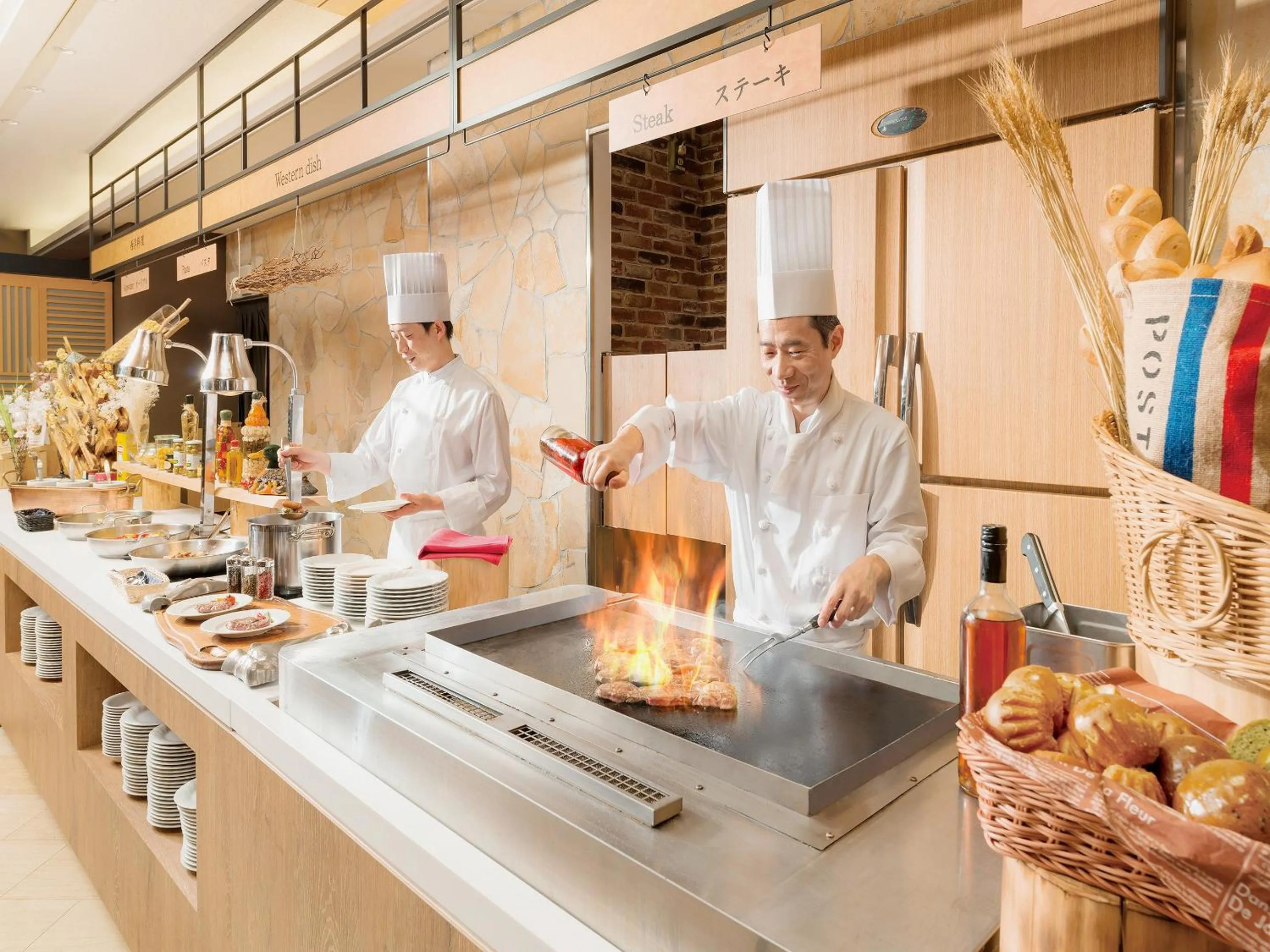 Restaurant/places to eat in Hotel New Hankyu Osaka