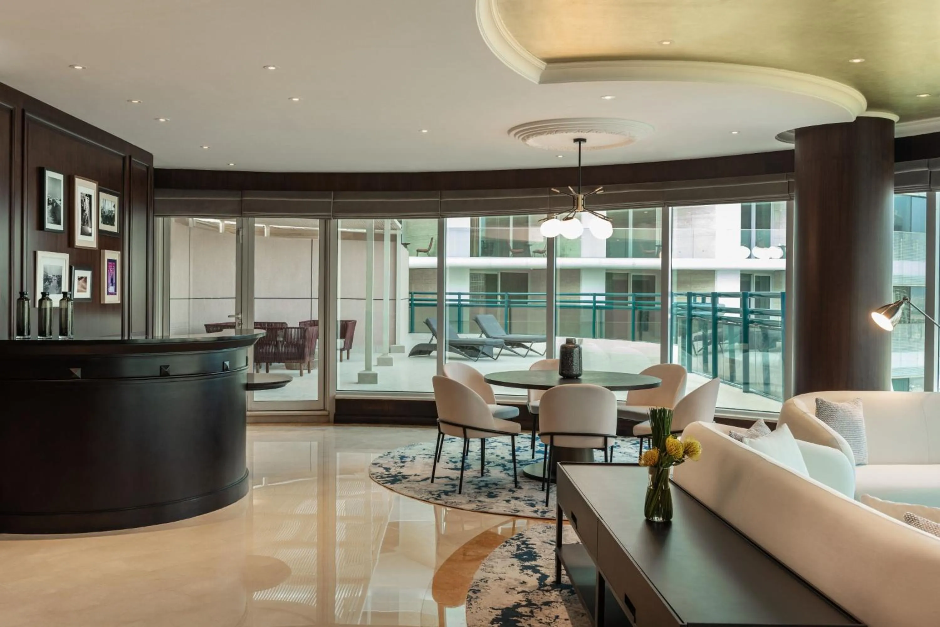 Photo of the whole room in Le Meridien Mina Seyahi Beach Resort & Waterpark