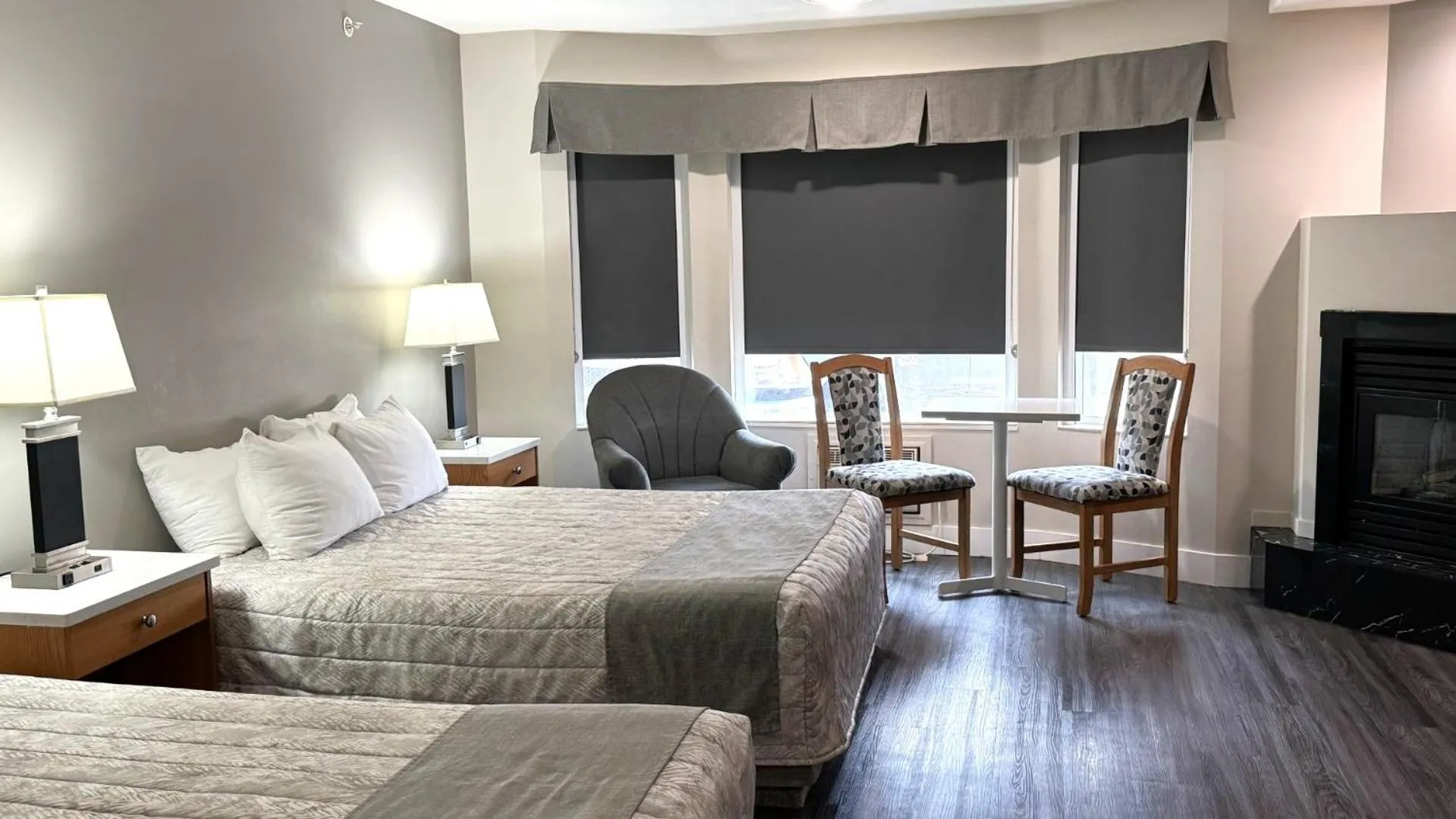 Bed in Western Budget Motel #1 Leduc/Nisku