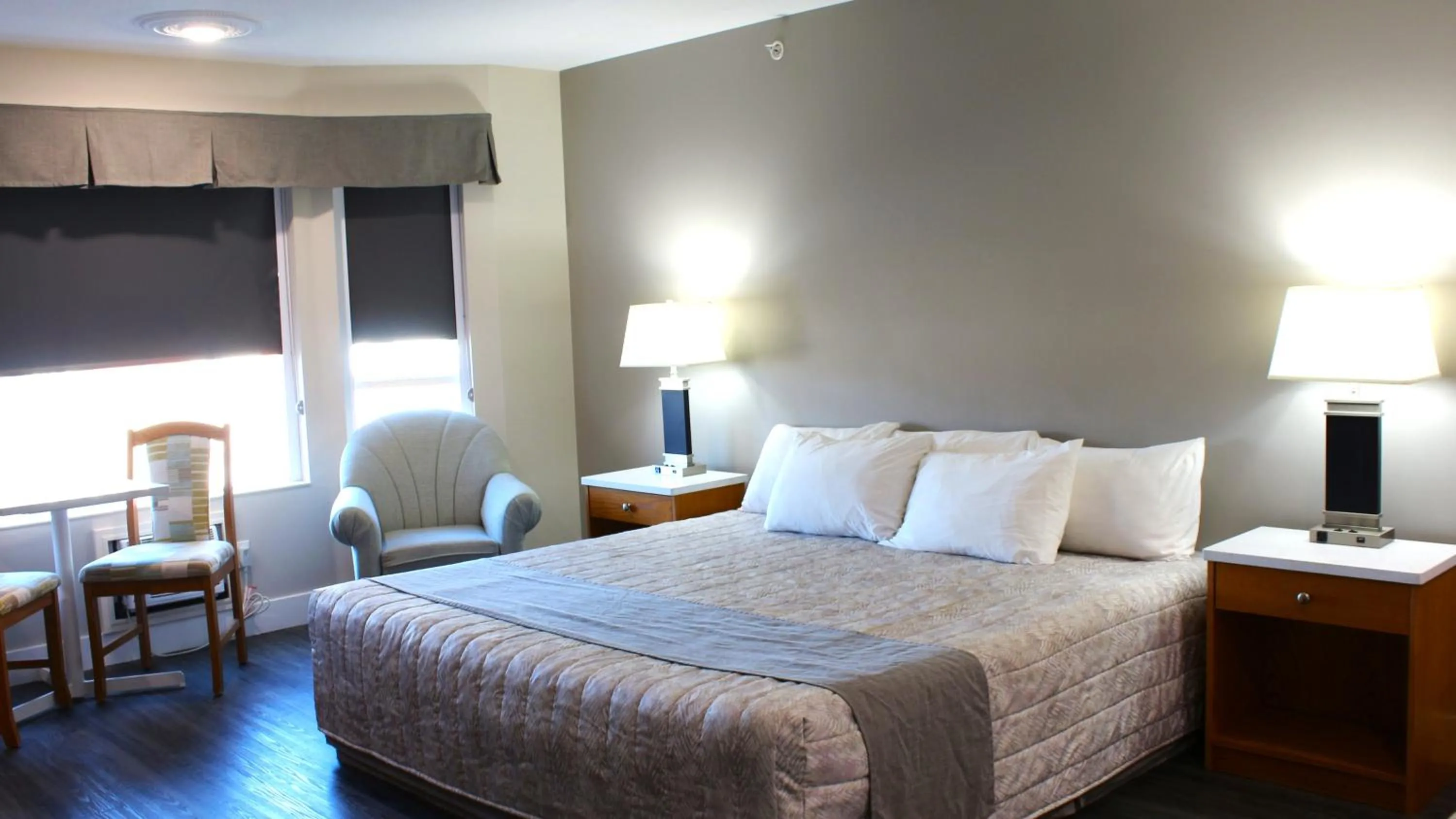 Bed in Western Budget Motel #1 Leduc/Nisku