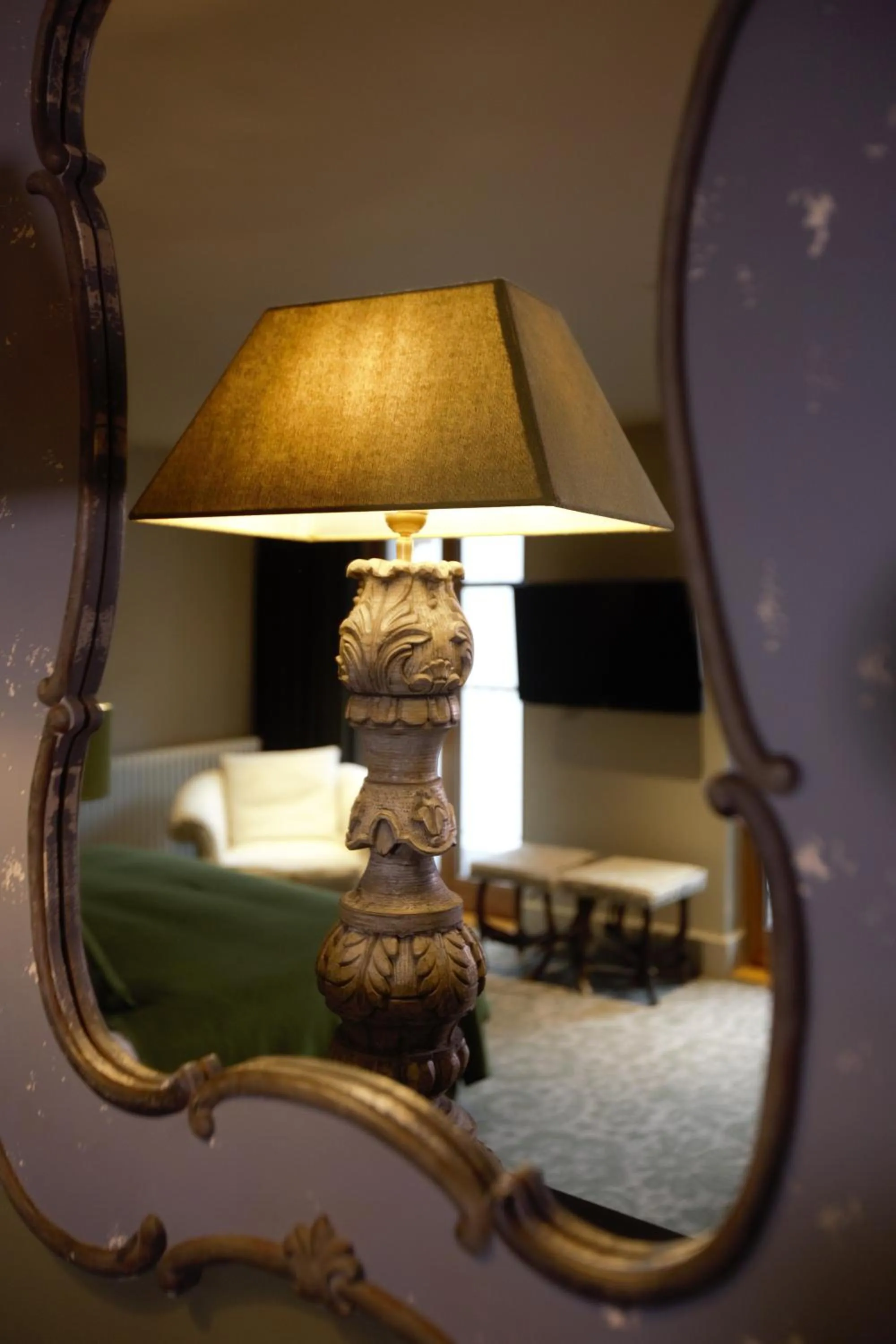 Decorative detail, Bed in Maison de Famille Les 5 Frères