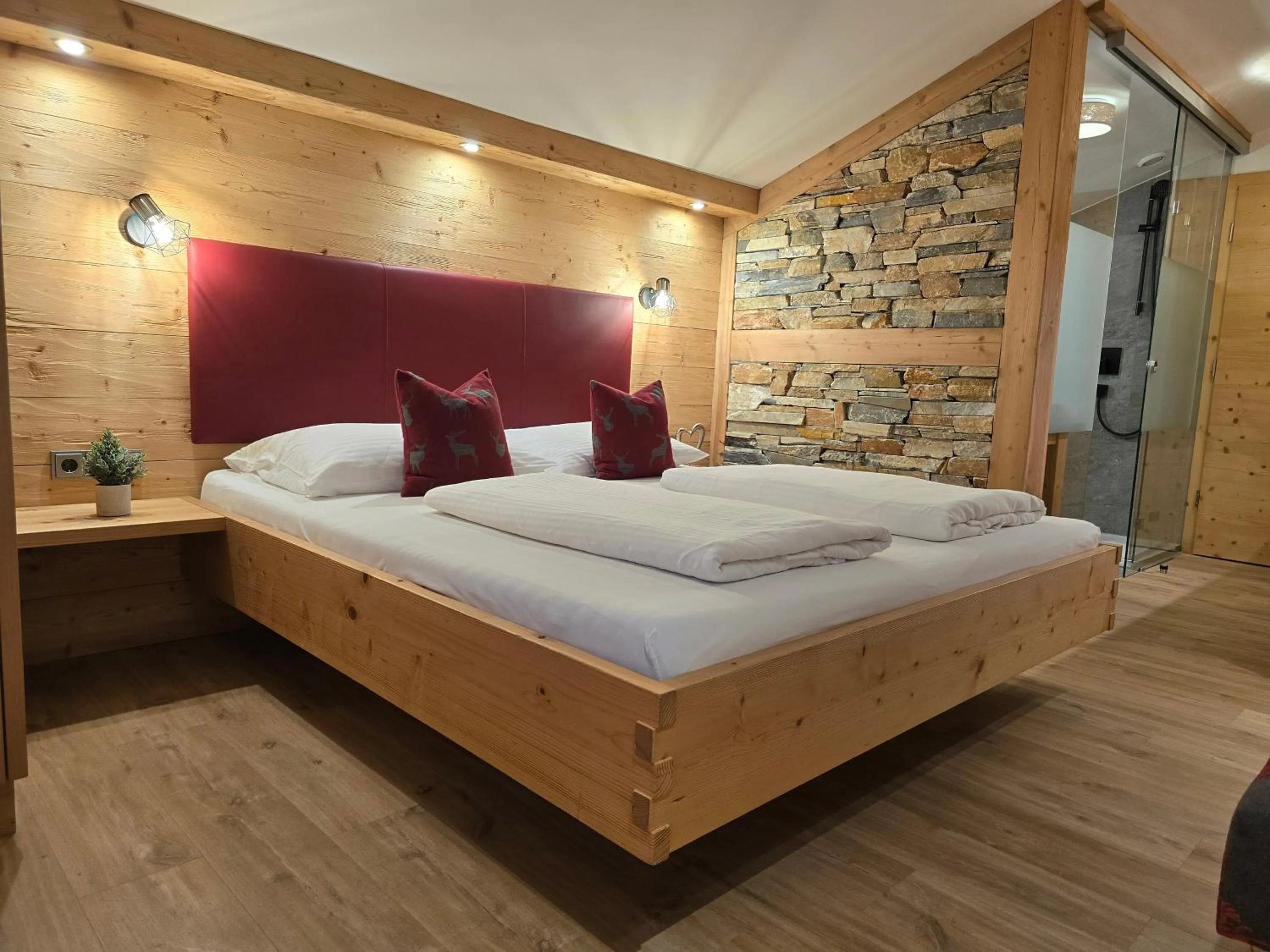 Bed in Adler Hotel-Pension