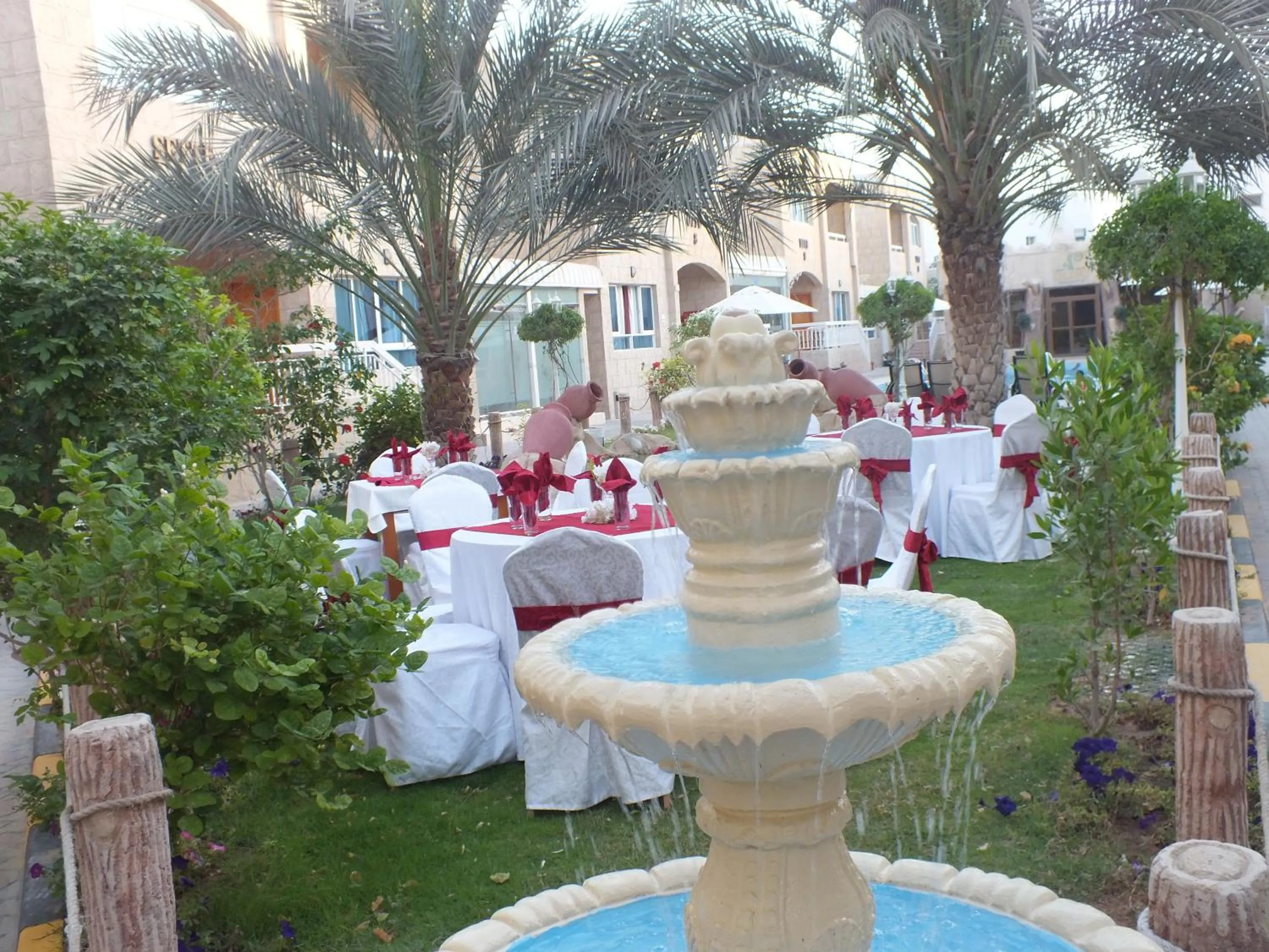 Garden view in Verona Resorts Sharjah