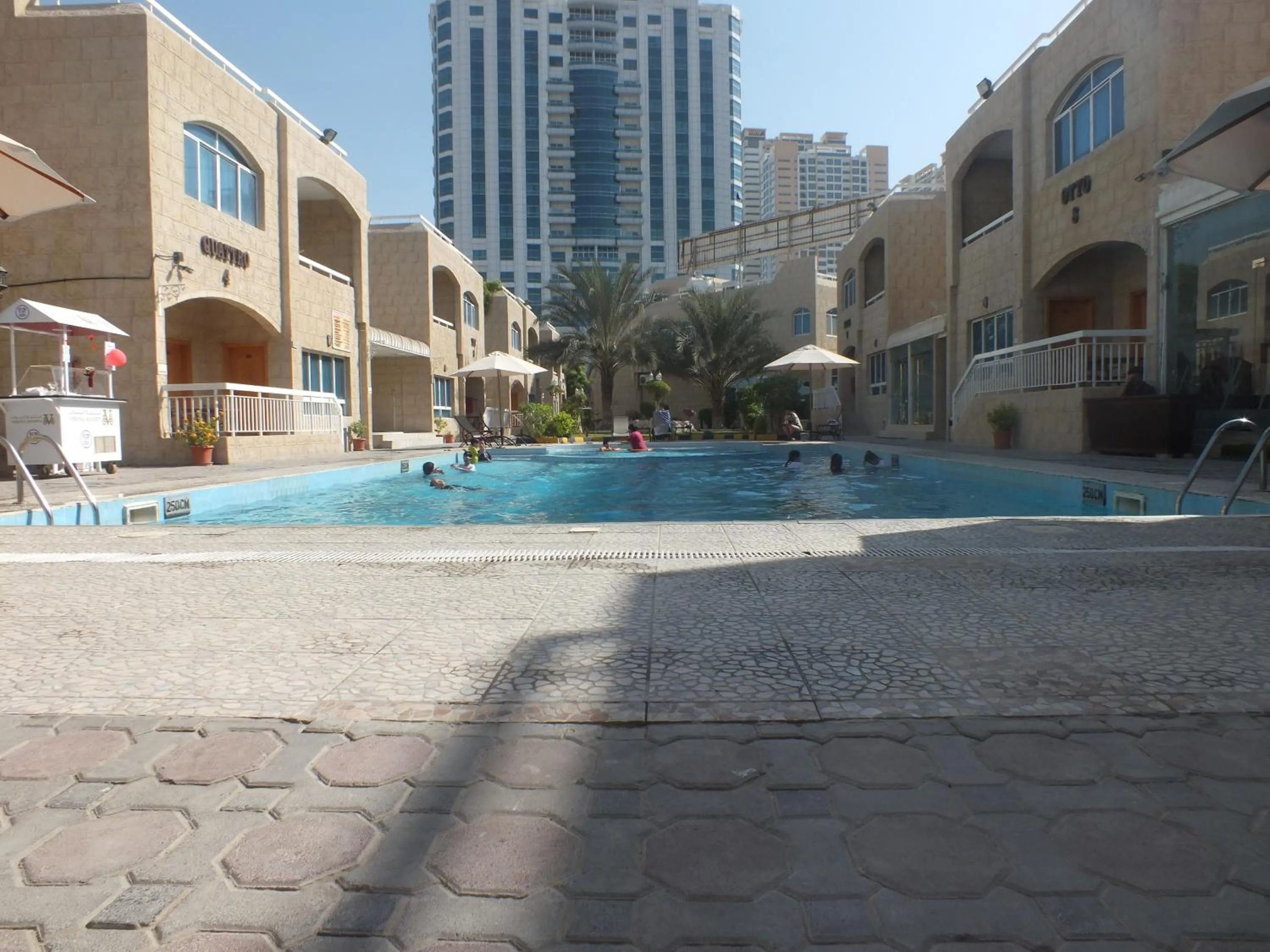 Pool view in Verona Resorts Sharjah