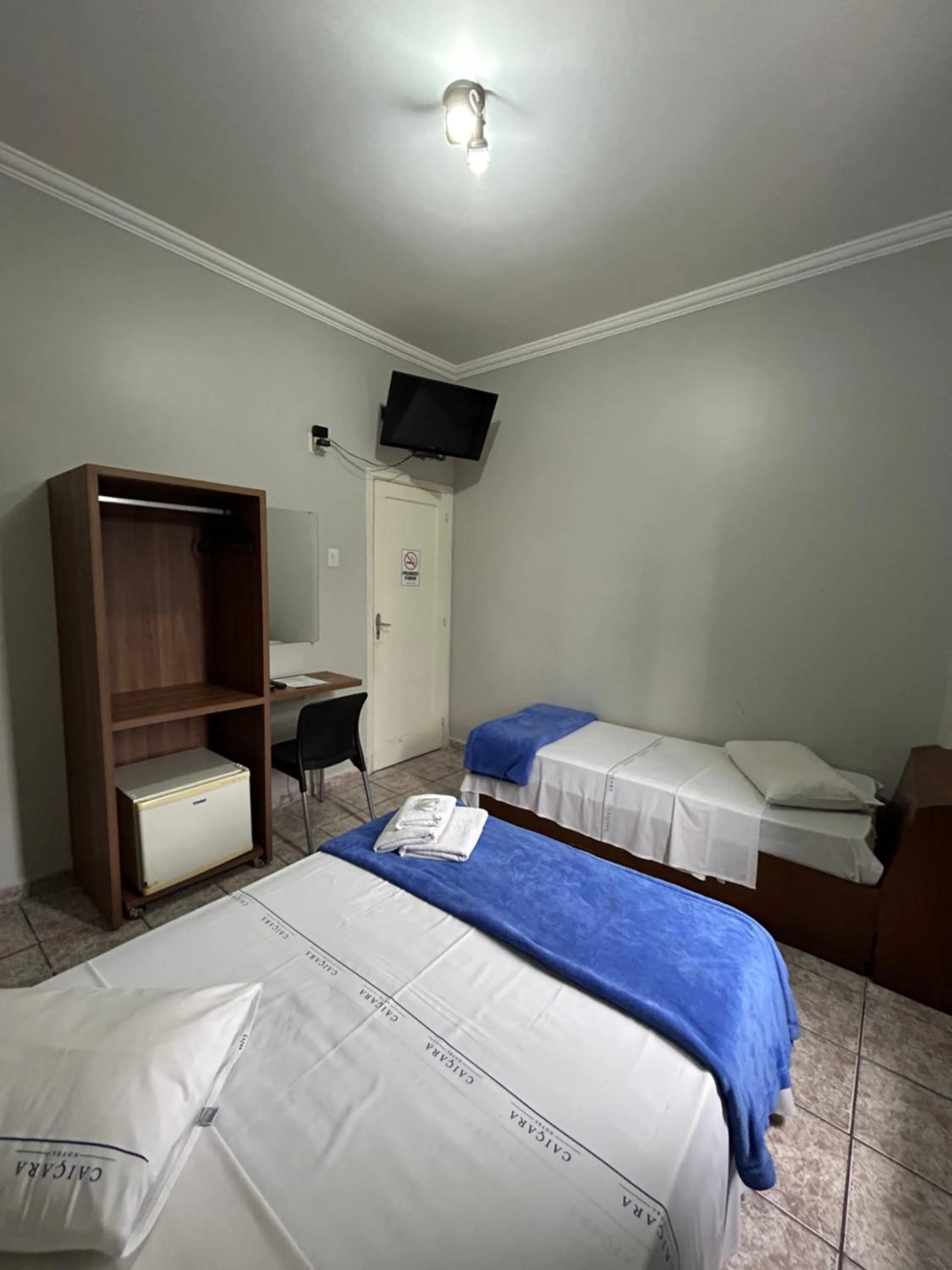 TV and multimedia, Bed in Caiçara Hotel