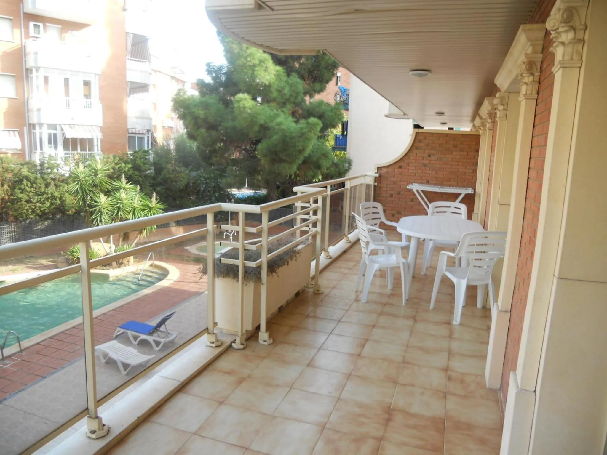 Balcony/Terrace in Apartamentos Palas Salou