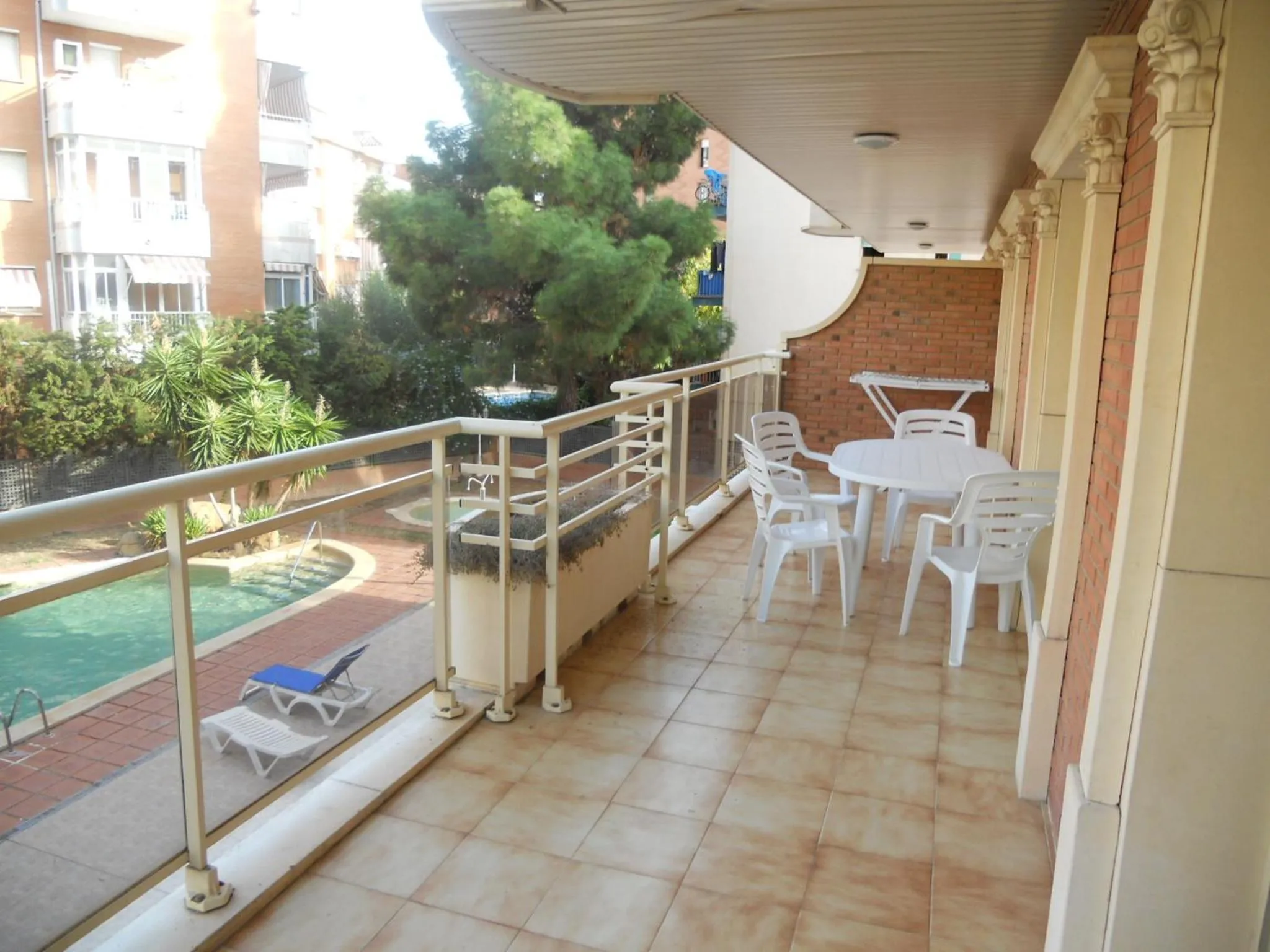 Balcony/Terrace in Apartamentos Palas Salou