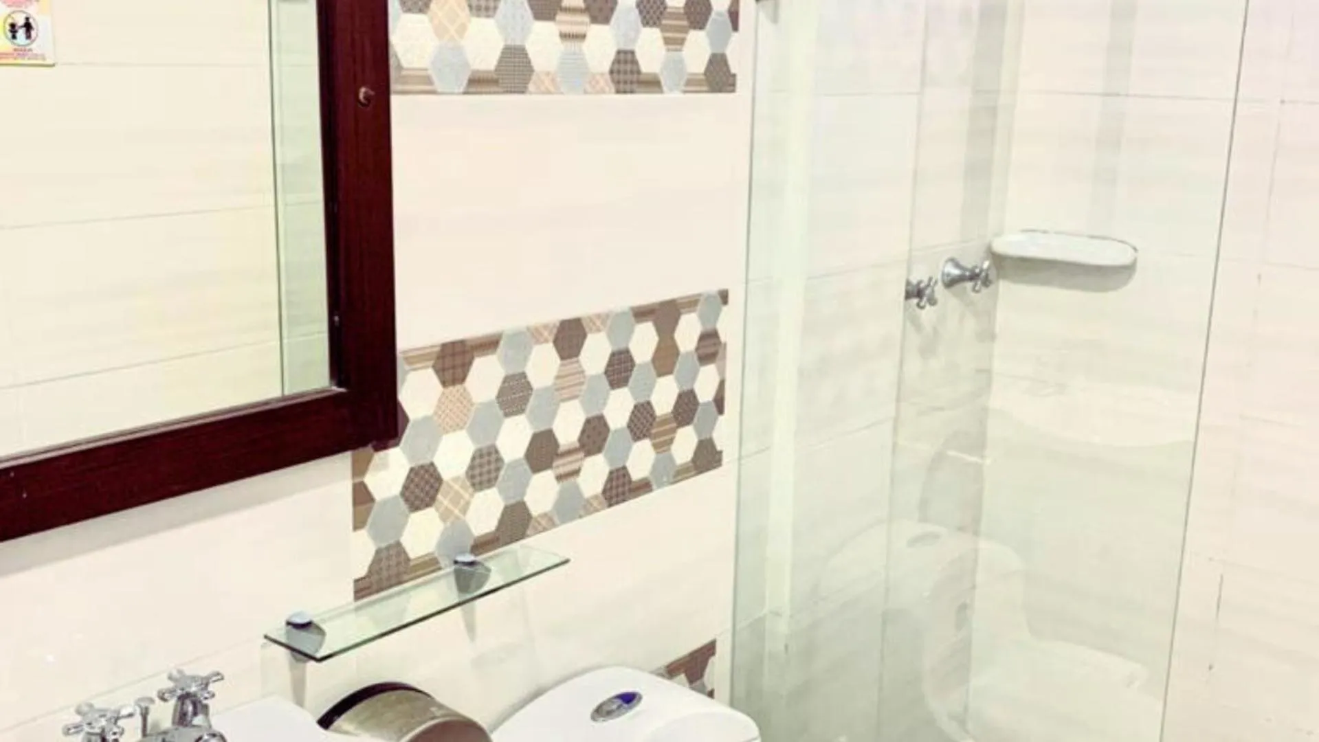 Bathroom in Apartahotel Bahia Tropical III