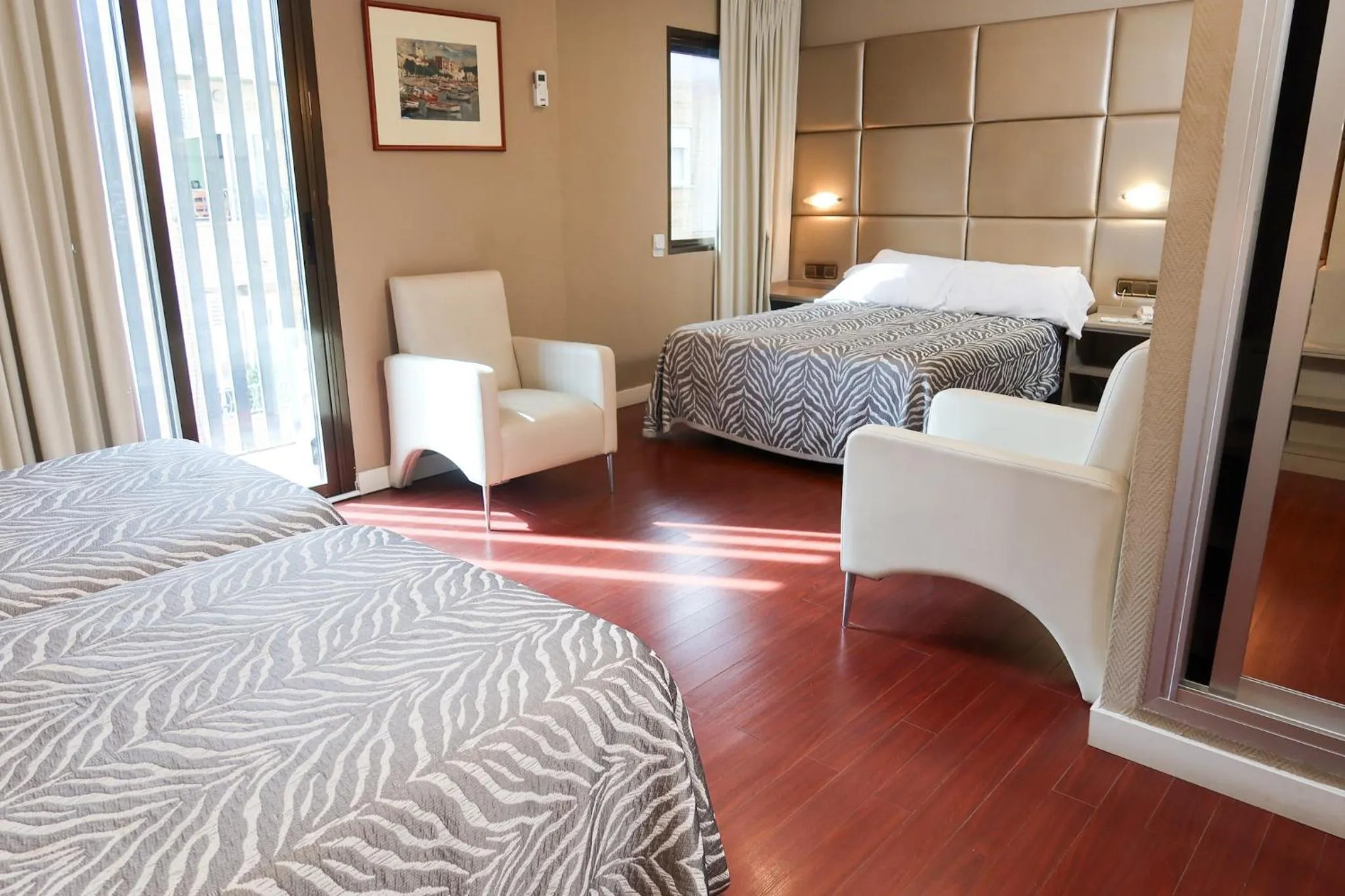 Bed in Hotel Benetusser