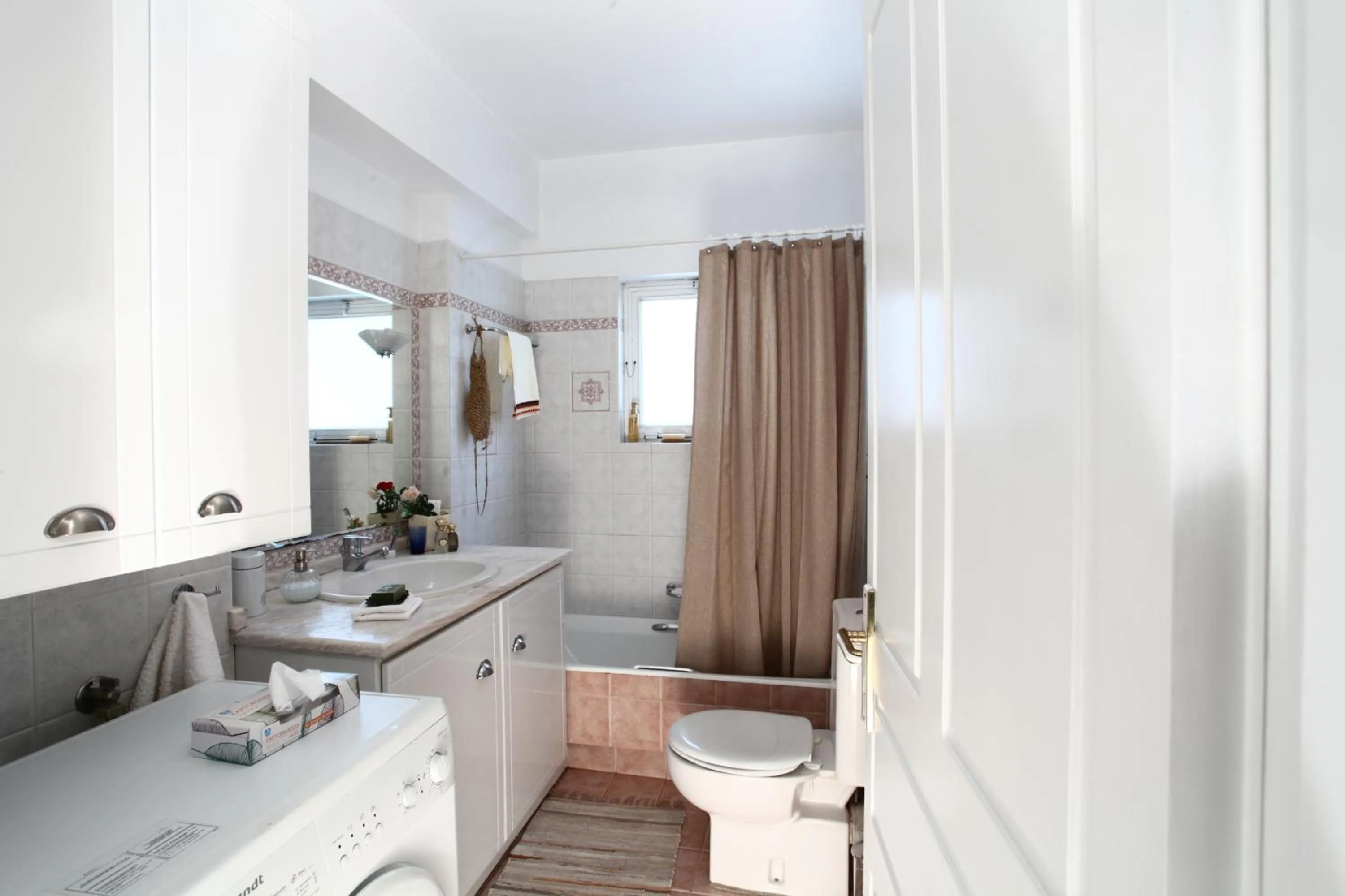 Bathroom in Unique Flat with Sea View at Edem Beach - A Seafront Property by Athenian Homes