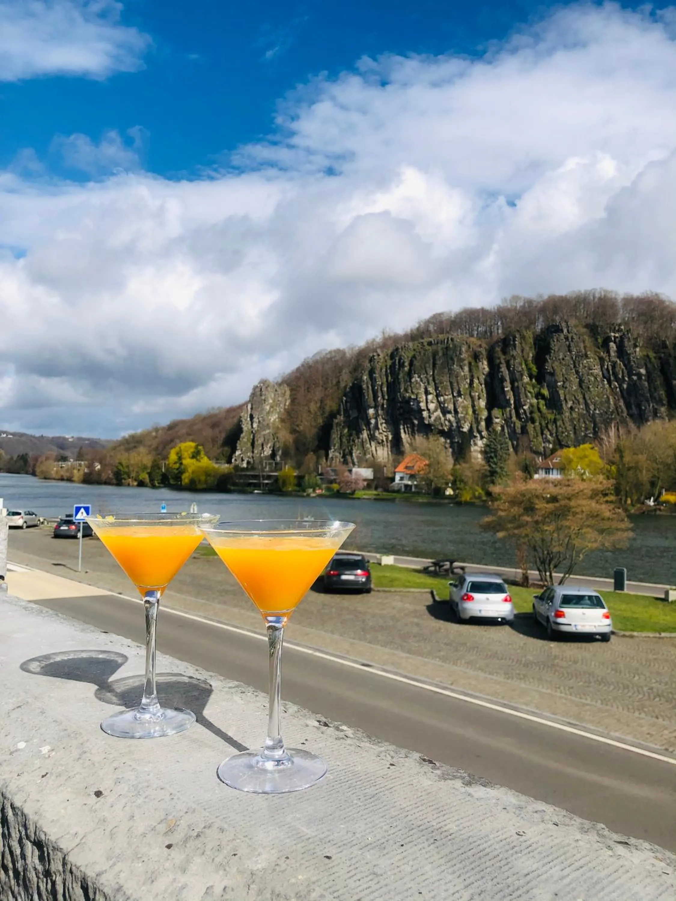 Natural landscape in Mes Caprices B&B Villa Mosan Bord de Meuse