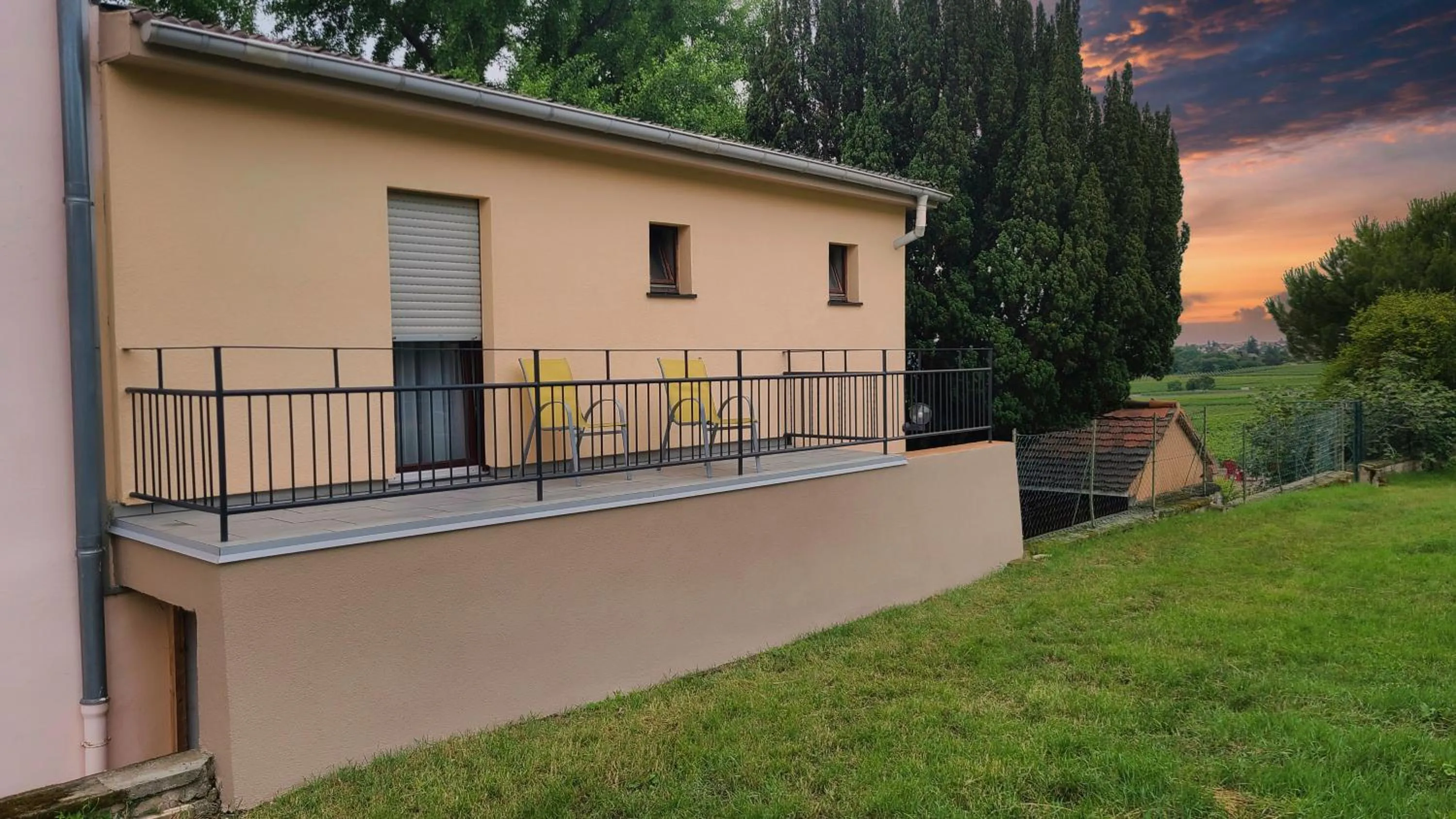 Balcony/Terrace in Hotel Tenner