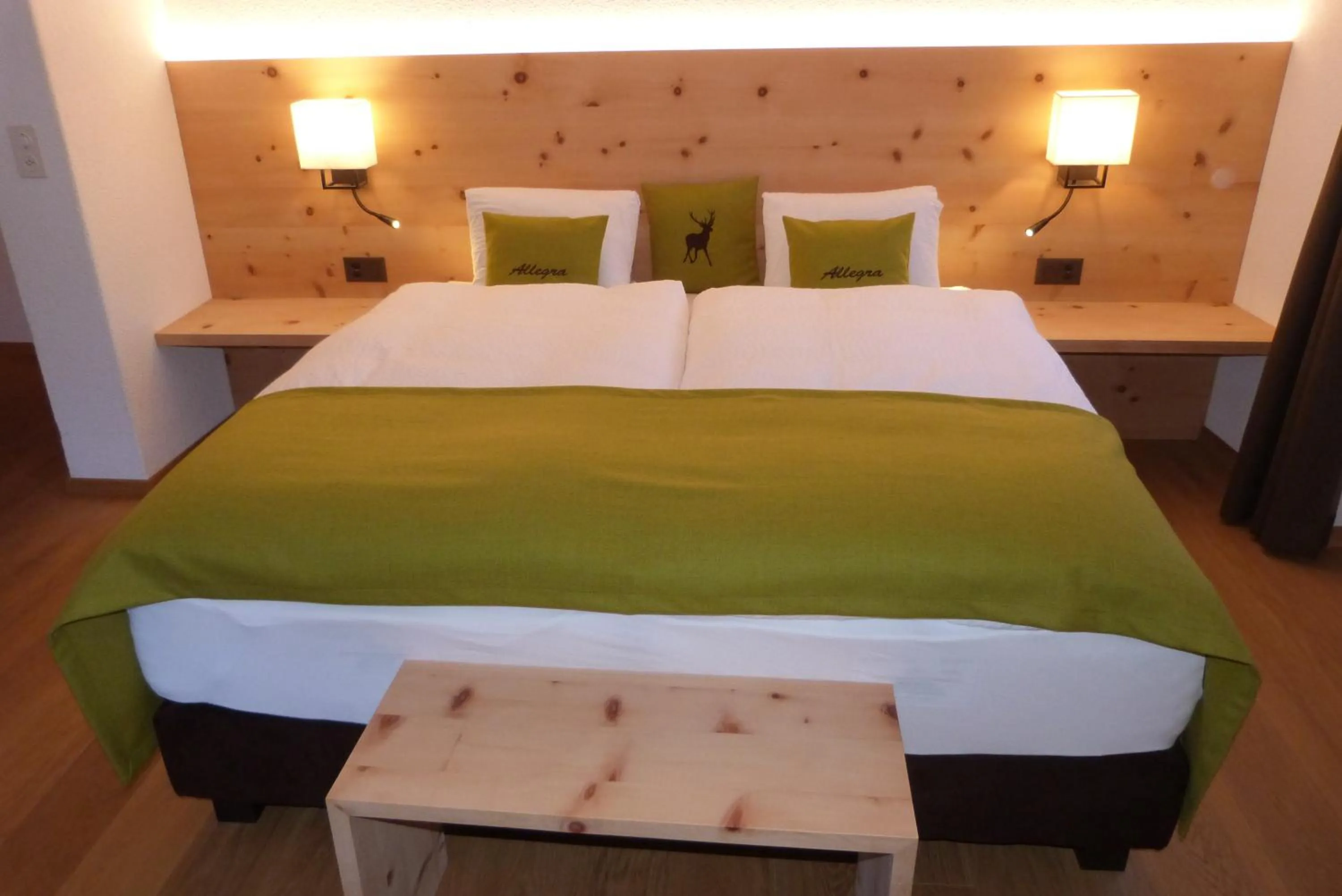 Bed in Wellnesshotel Liun