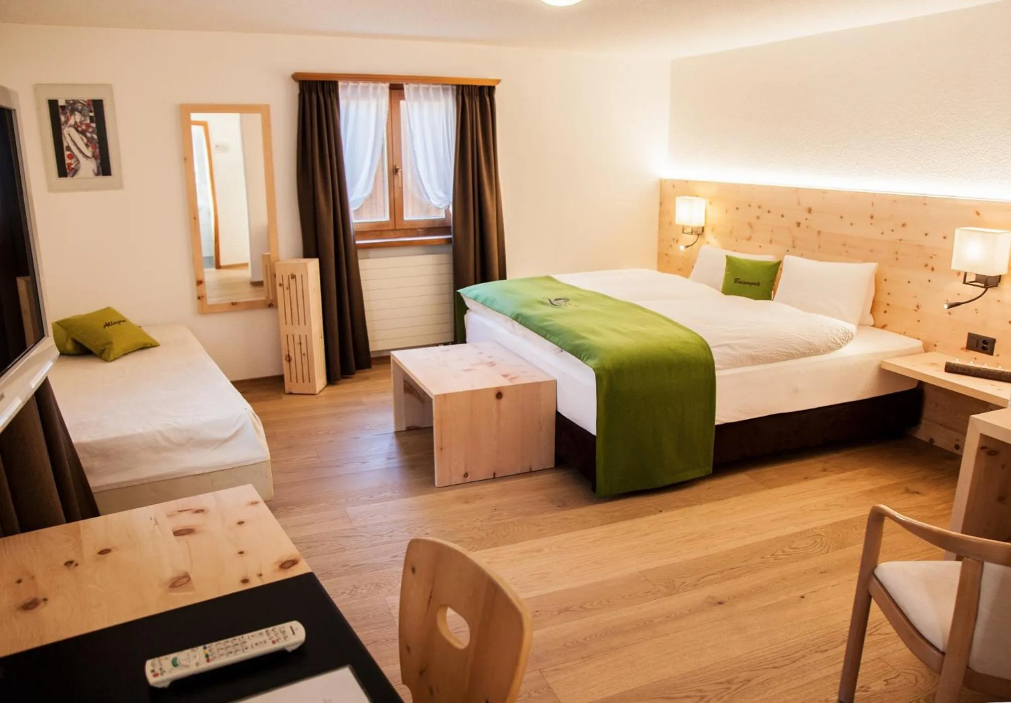 Bed in Wellnesshotel Liun