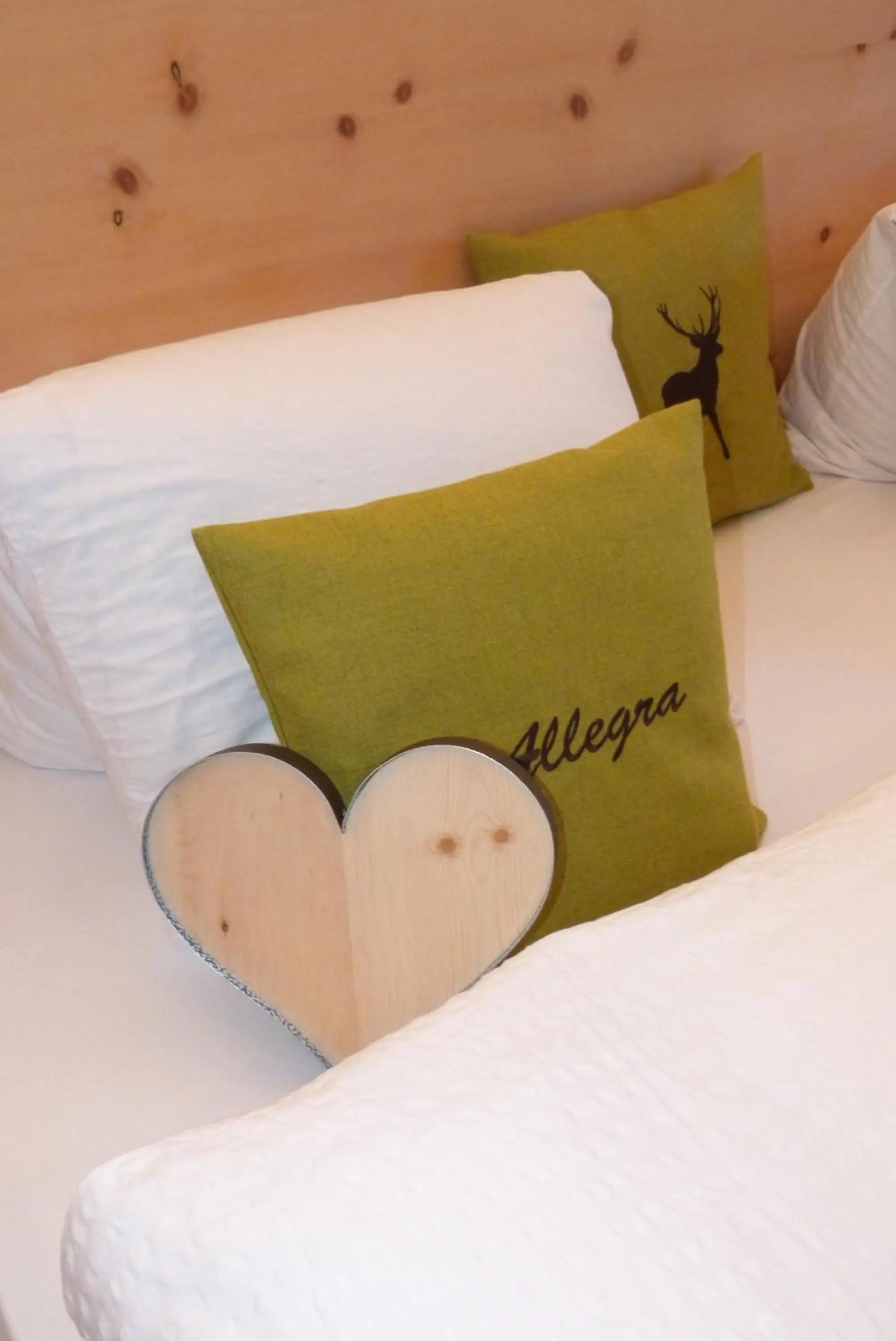 Decorative detail, Bed in Wellnesshotel Liun