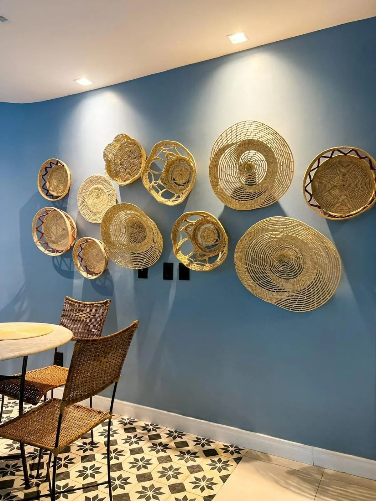 Living room in Fortpraia Hotel