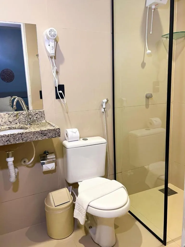 Shower in Fortpraia Hotel