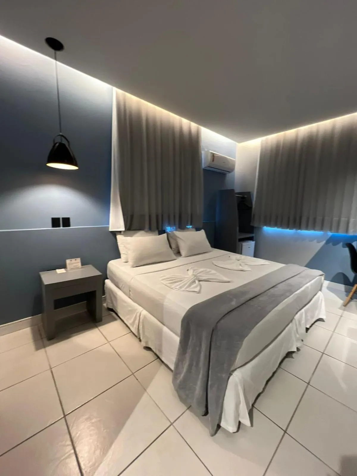 Bed in Fortpraia Hotel