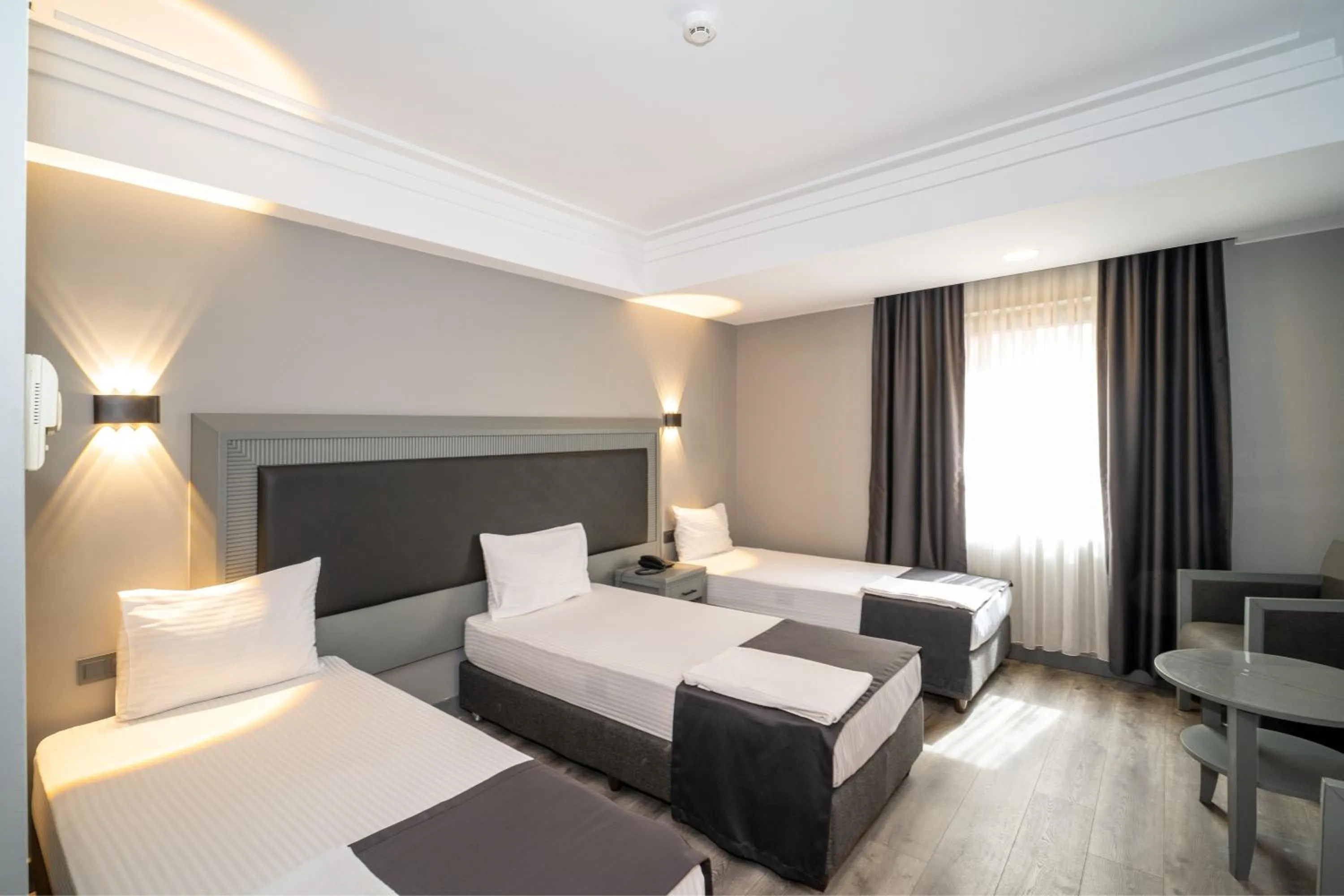 Bed in Grand S Hotel