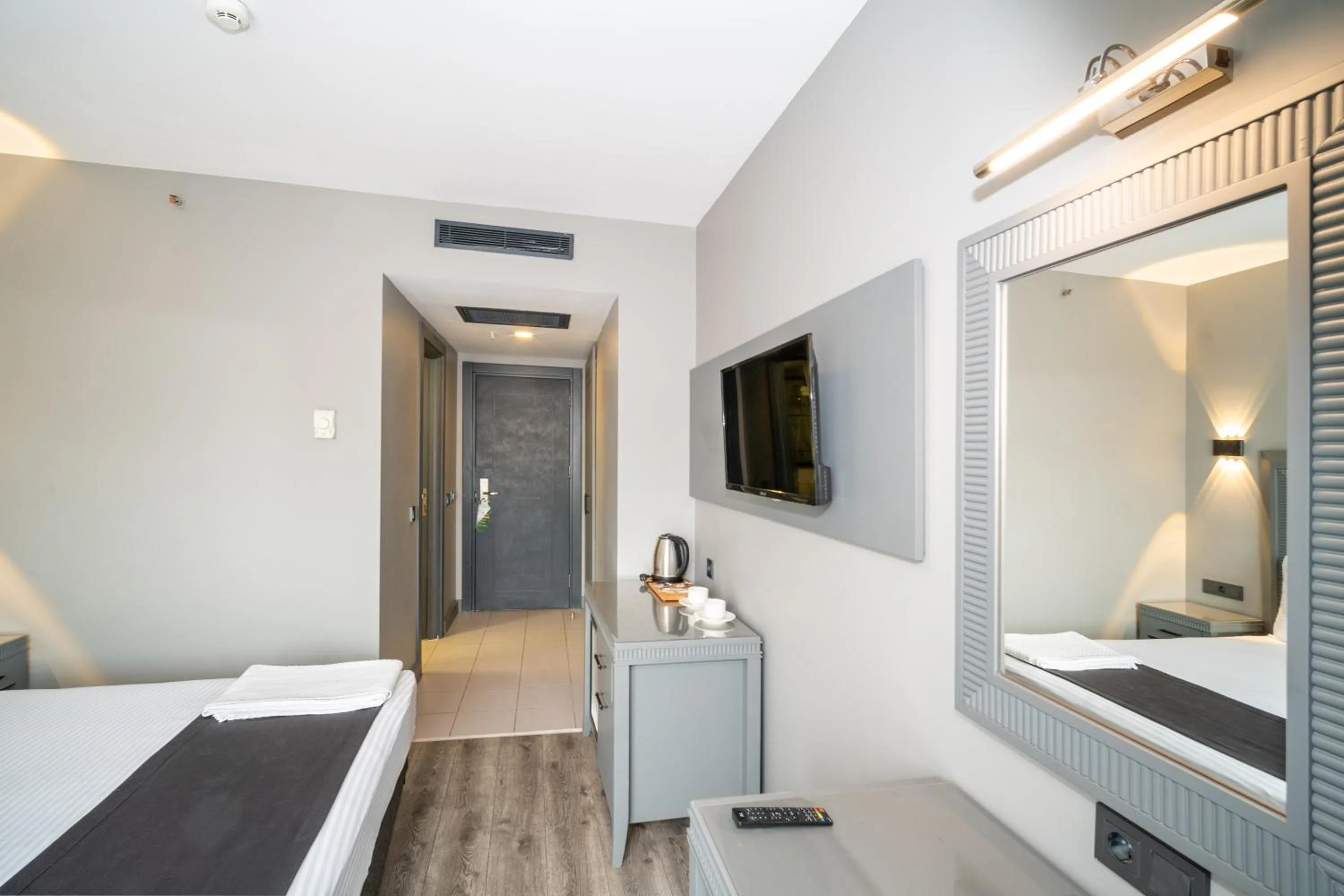 Bed in Grand S Hotel